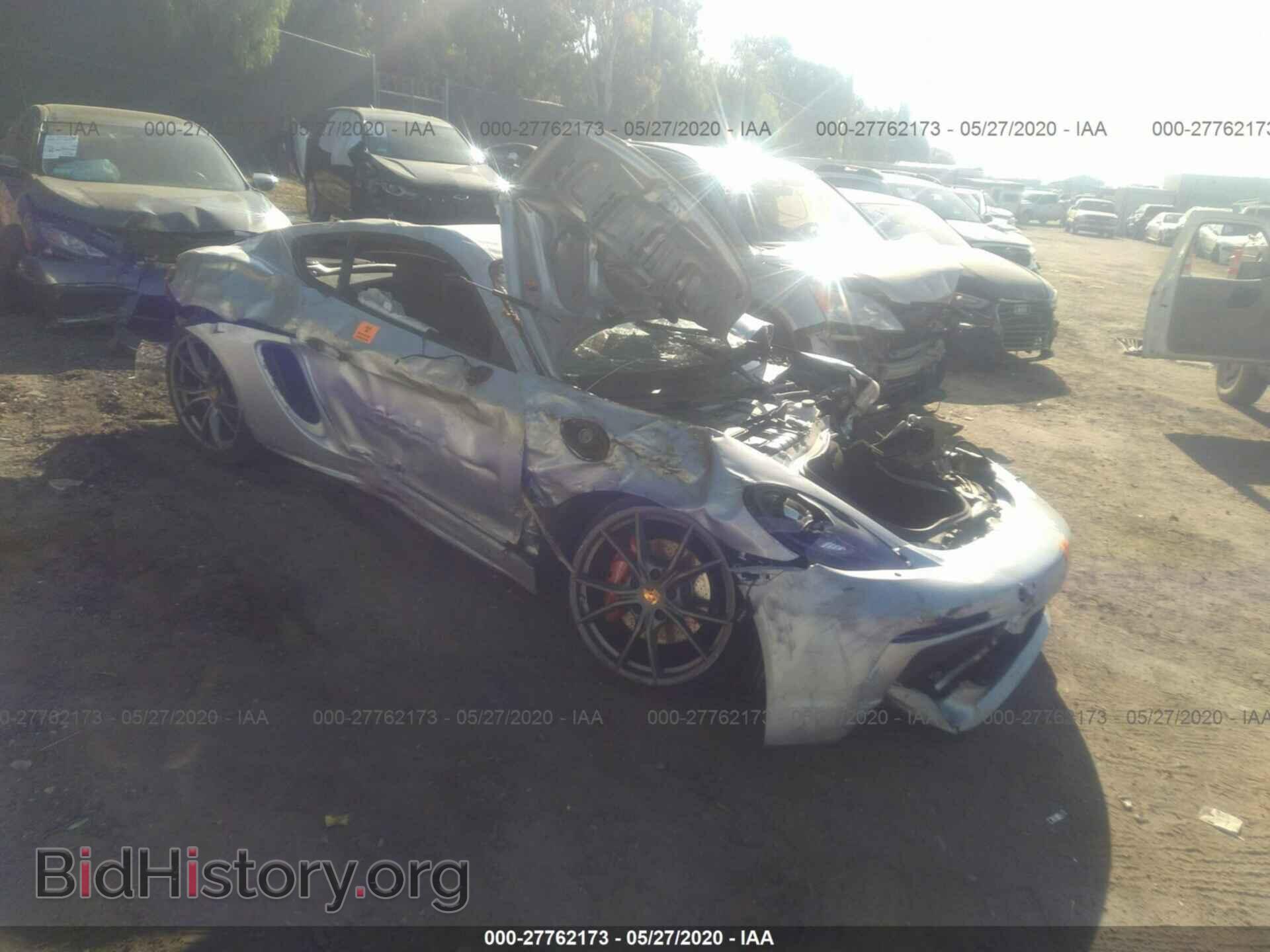 Фотография WP0AB2A81HS285239 - PORSCHE CAYMAN 2017