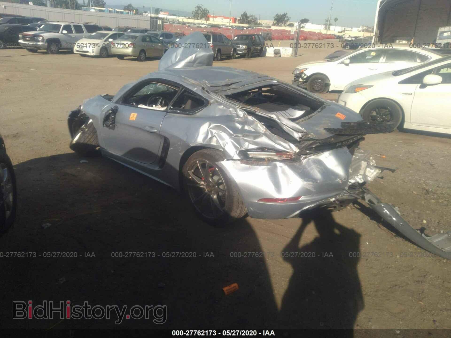 2017 PORSCHE CAYMAN - VIN: WP0AB2A81HS285239 - Фото 3