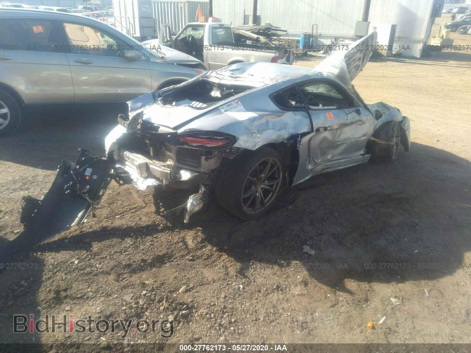 2017 PORSCHE CAYMAN - VIN: WP0AB2A81HS285239 - Фото 4