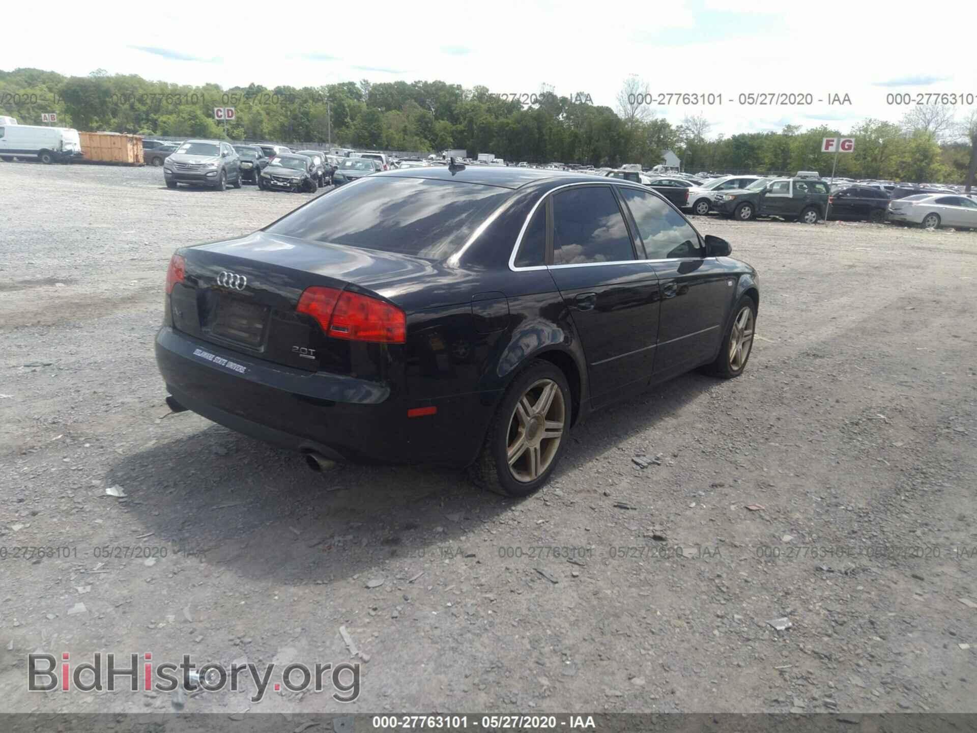 2007 AUDI A4 - VIN: WAUDF78E07A203836 - Фото 4