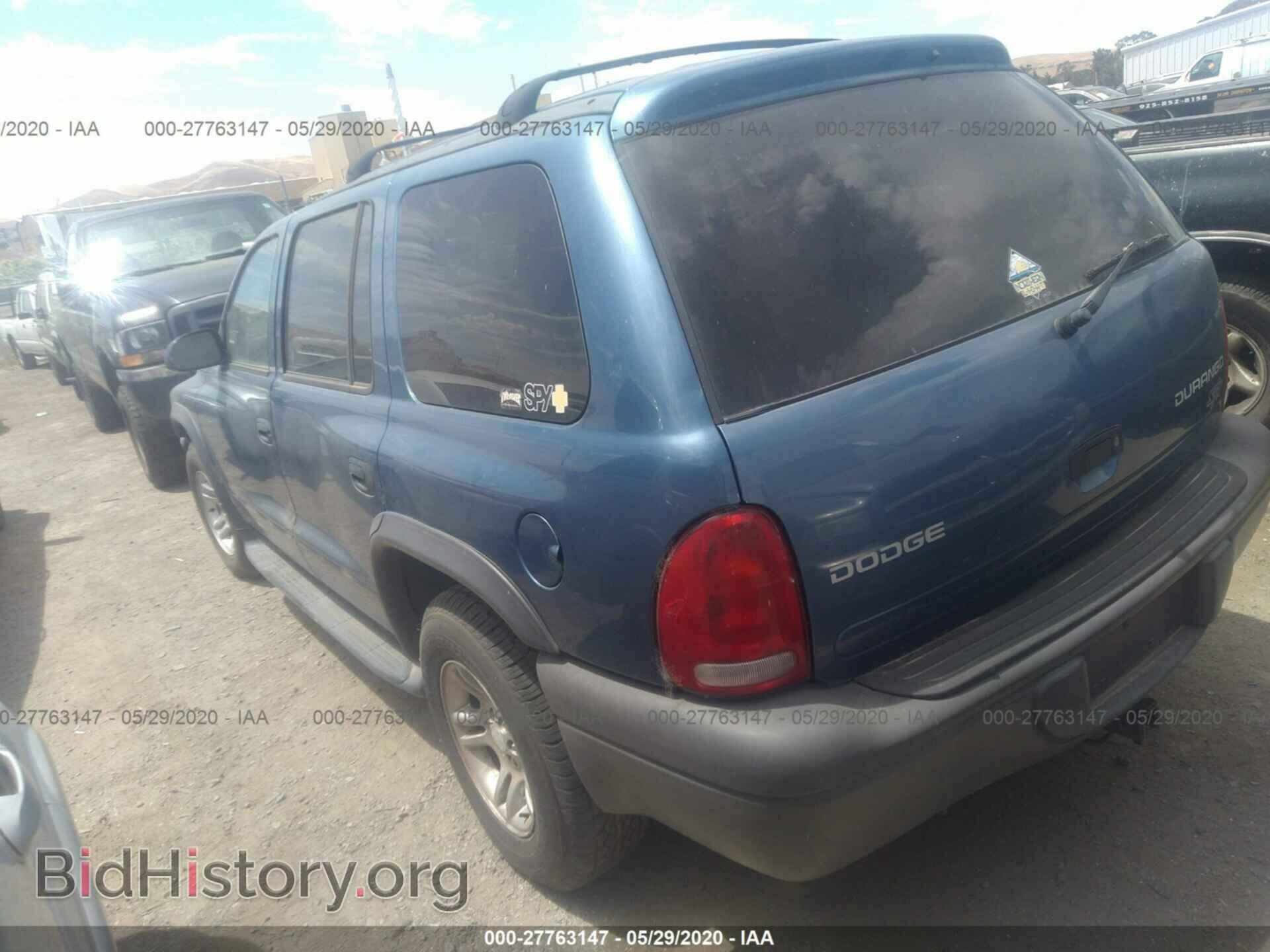 2003 DODGE DURANGO - VIN: 1D4HR38Z63F604900 - Фото 3