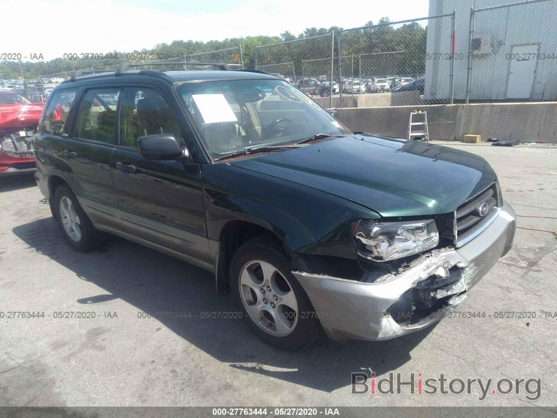 Photo JF1SG65683H765344 - SUBARU FORESTER 2003