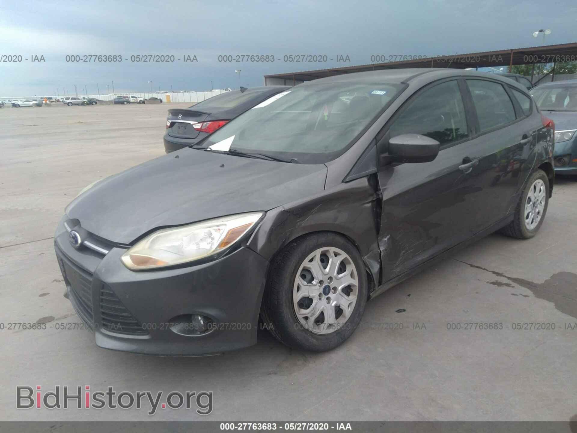 2012 FORD FOCUS - VIN: 1FAHP3K25CL332104 - Фото 2