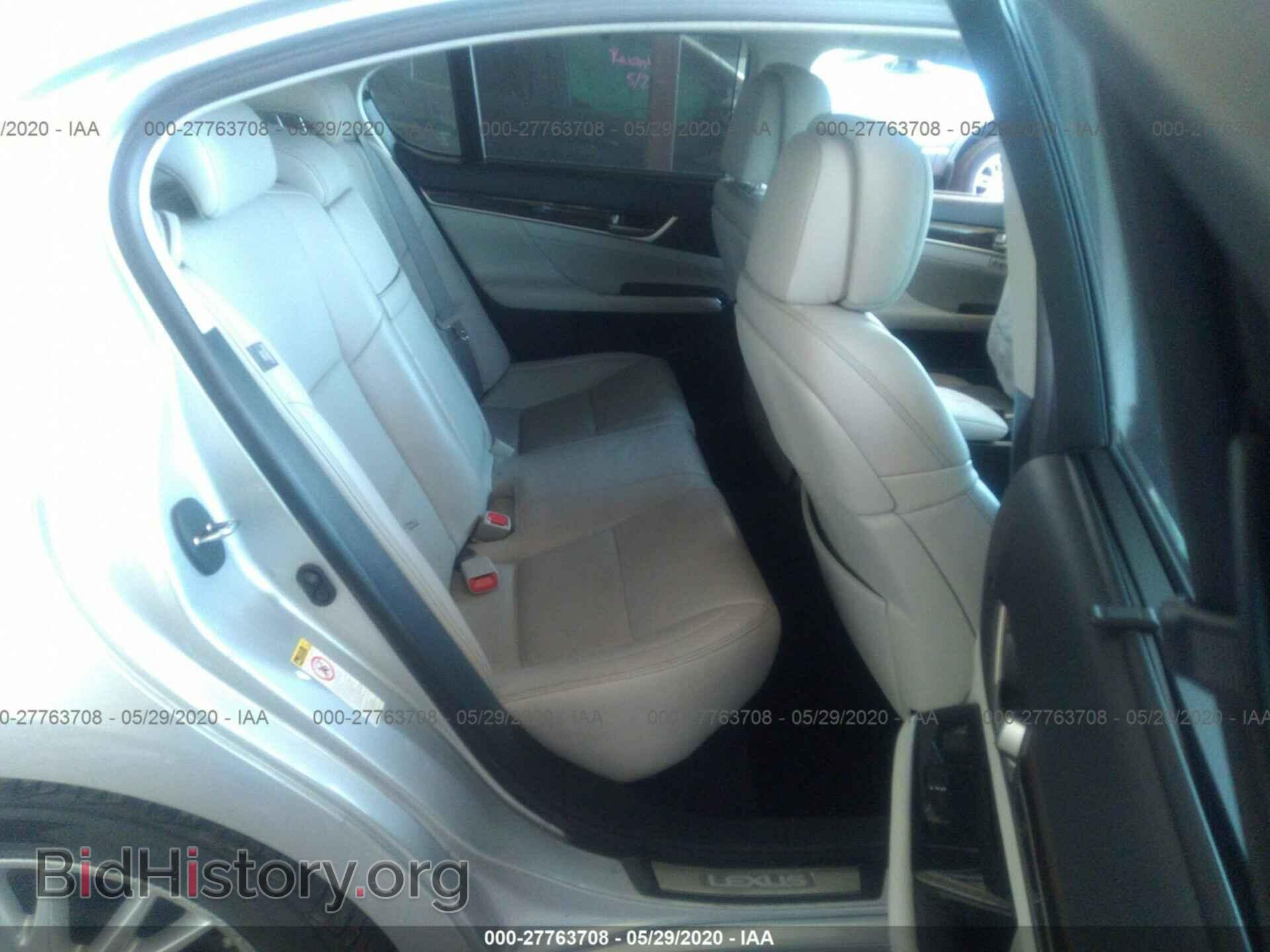 2013 LEXUS GS 350 - VIN: JTHBE1BL9D5022741 - Фото 8