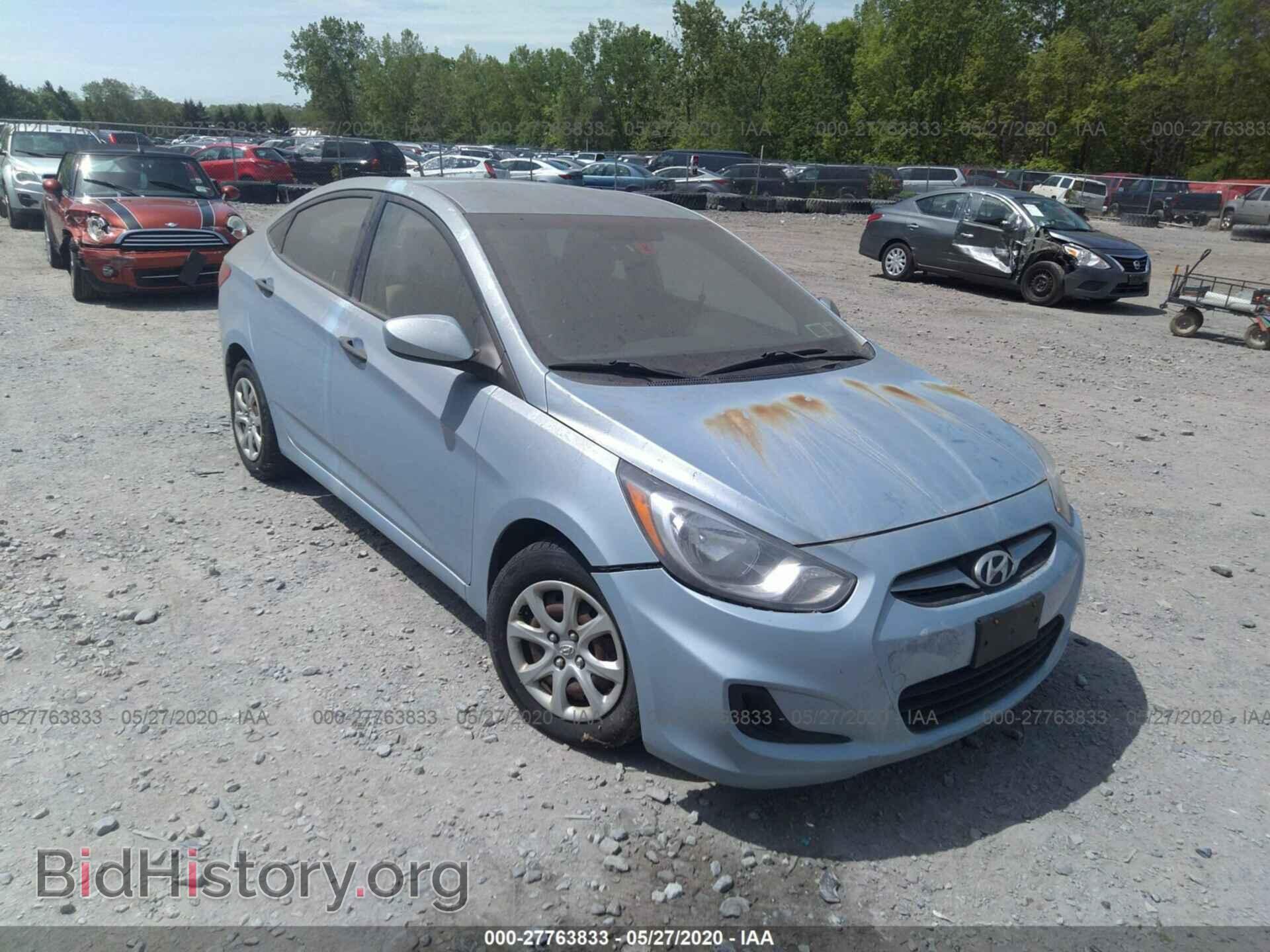 Photo KMHCT4AE8CU042348 - HYUNDAI ACCENT 2012