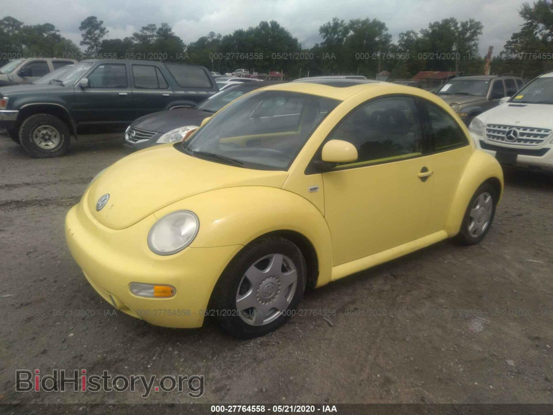 2000 VOLKSWAGEN NEW BEETLE - VIN: 3VWCA21C0YM434827 - Фото 2