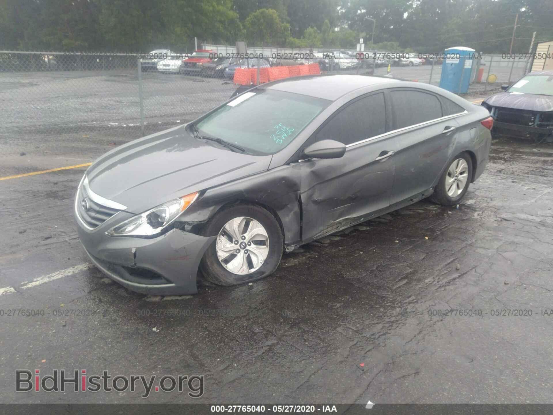 2014 HYUNDAI SONATA - VIN: 5NPEB4AC2EH822518 - Фото 2