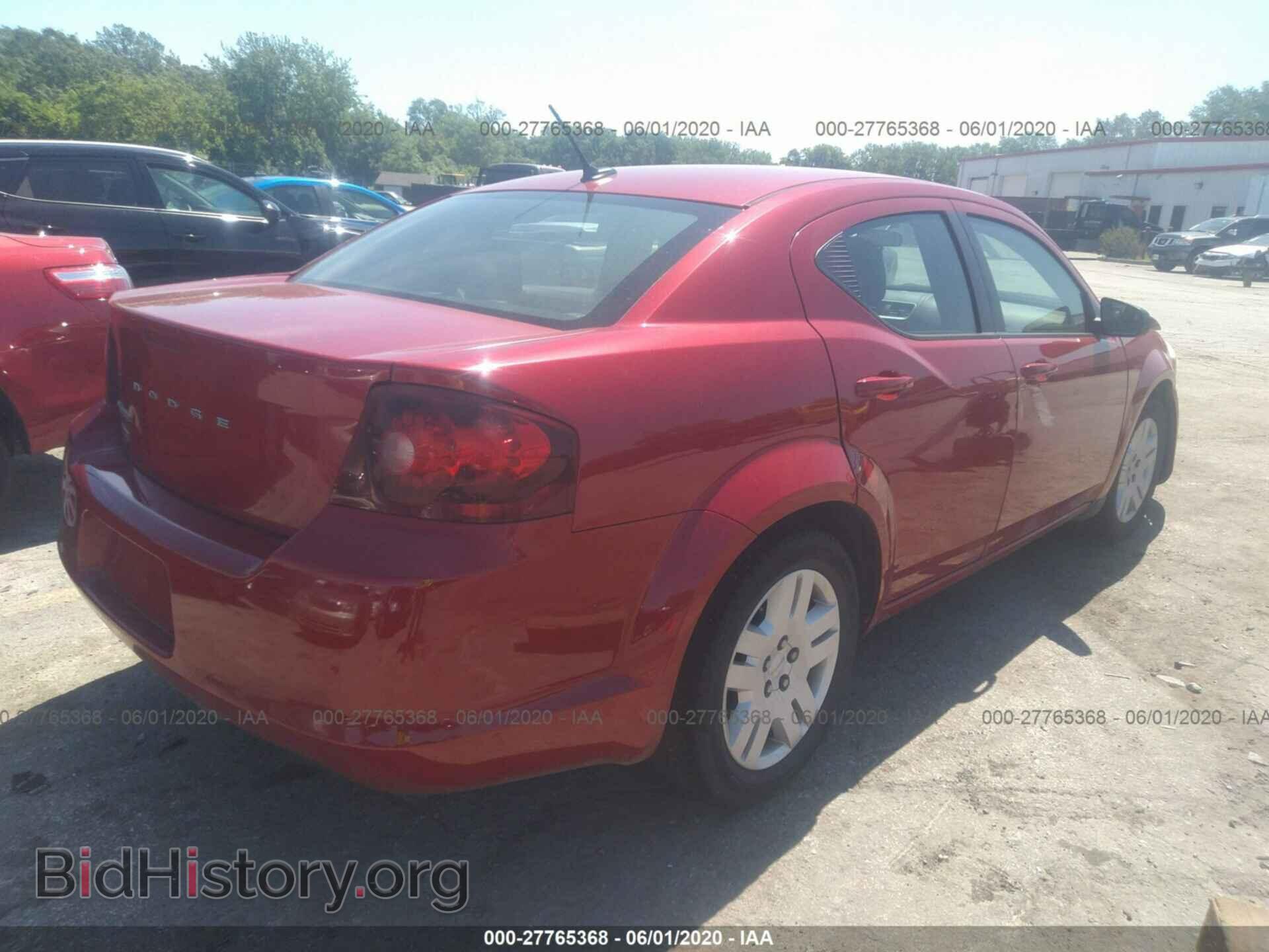 2013 DODGE AVENGER - VIN: 1C3CDZAG8DN757601 - Фото 4