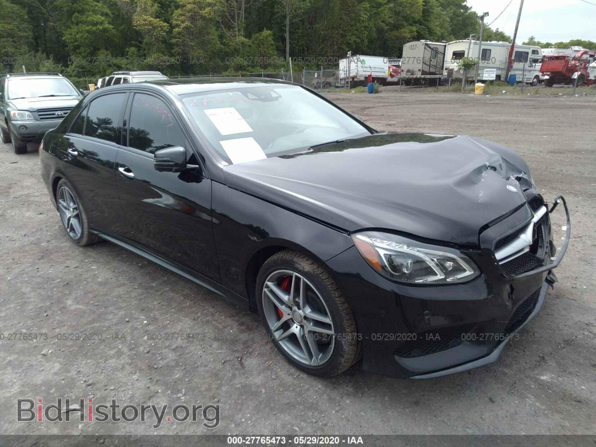 Photo WDDHF9BB1EB008131 - MERCEDES-BENZ E-CLASS 2014