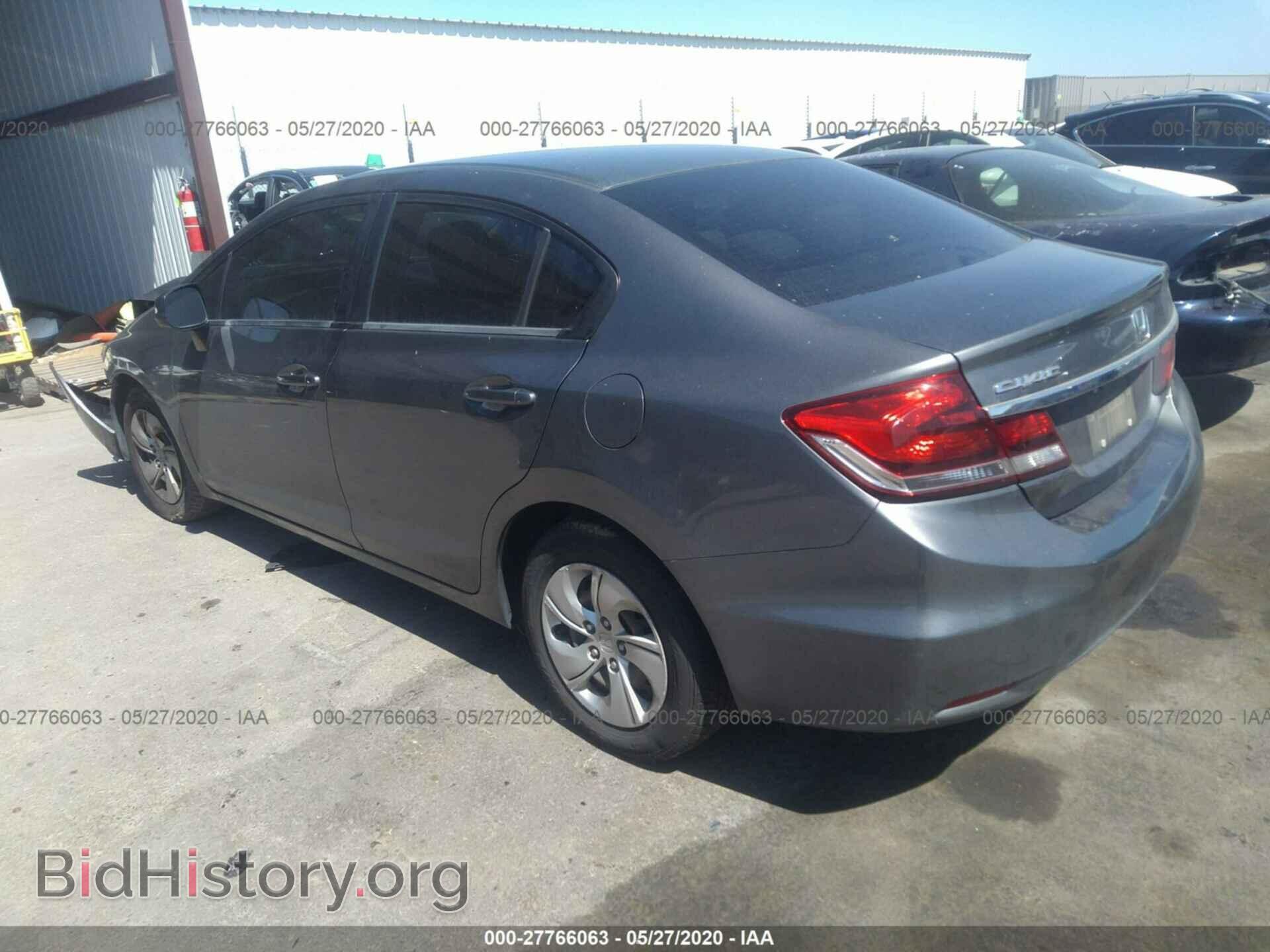 2013 HONDA CIVIC - VIN: 19XFB2F59DE289184 - Фото 3