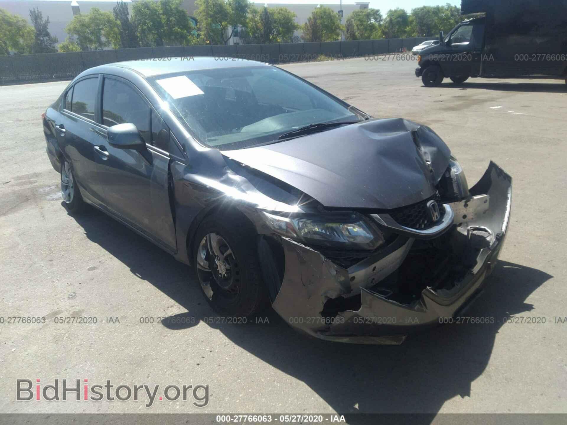 2013 HONDA CIVIC - VIN: 19XFB2F59DE289184 - Фото 6