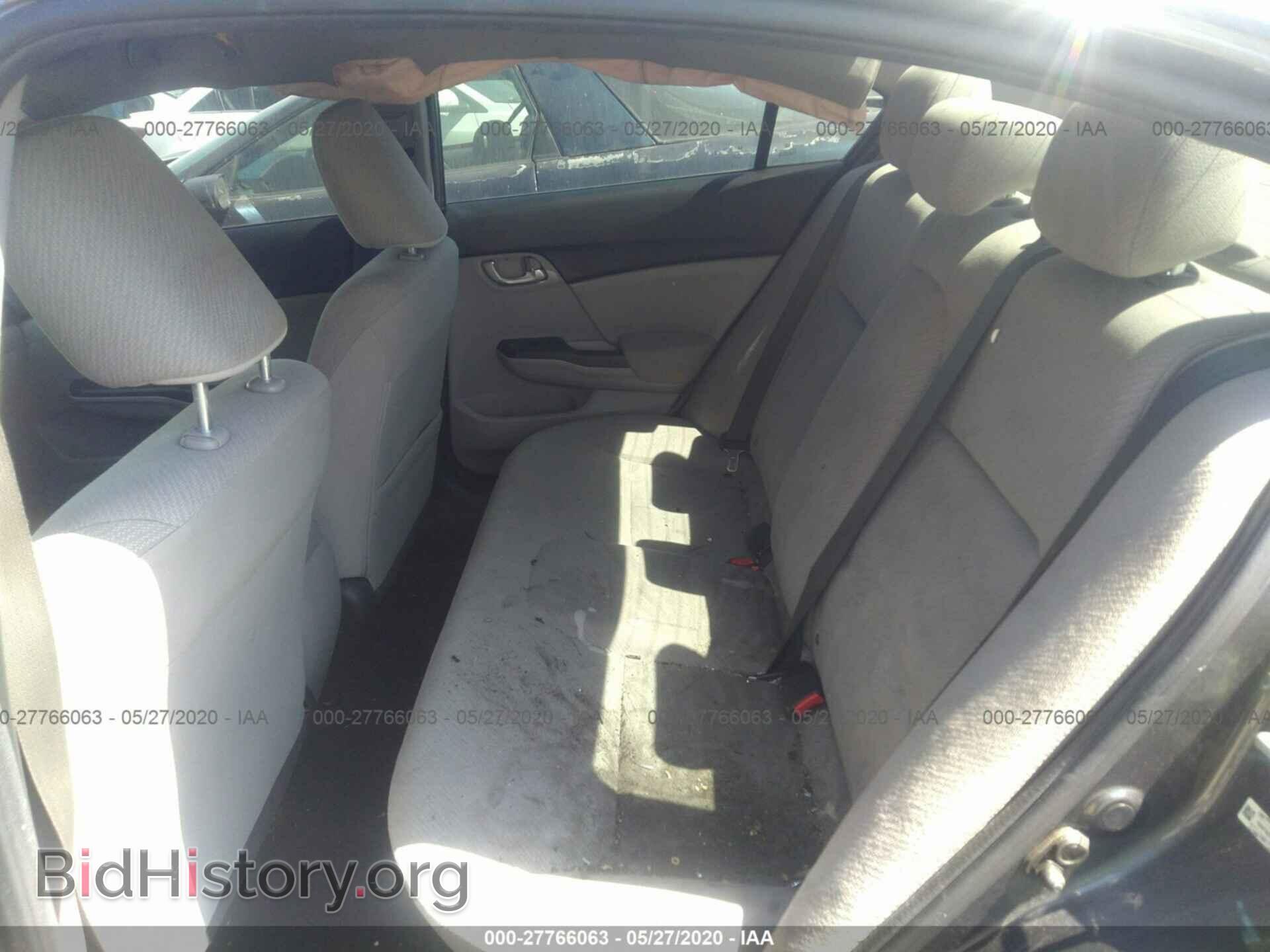 2013 HONDA CIVIC - VIN: 19XFB2F59DE289184 - Фото 8