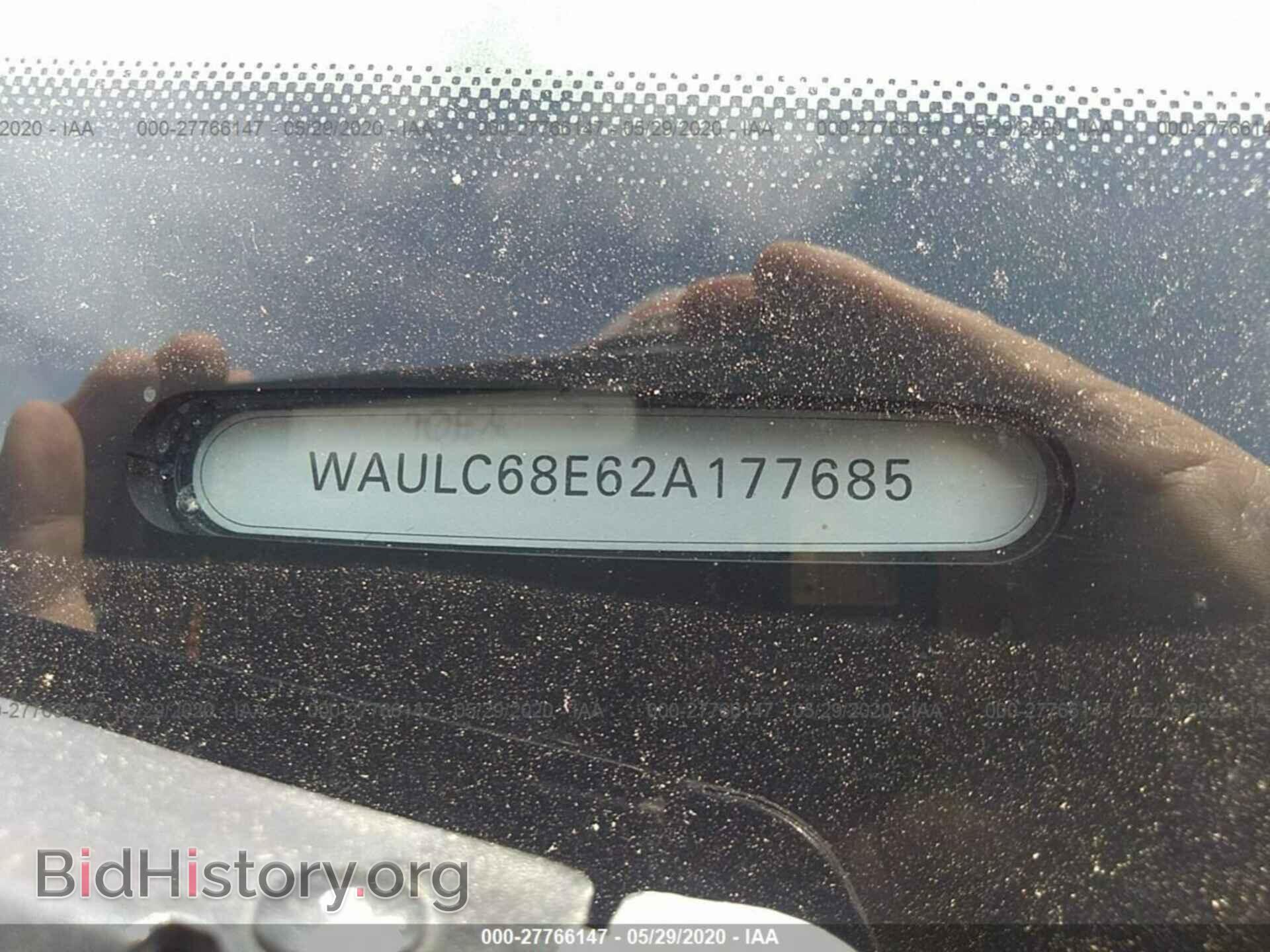 2002 AUDI A4 - VIN: WAULC68E62A177685 - Фото 9