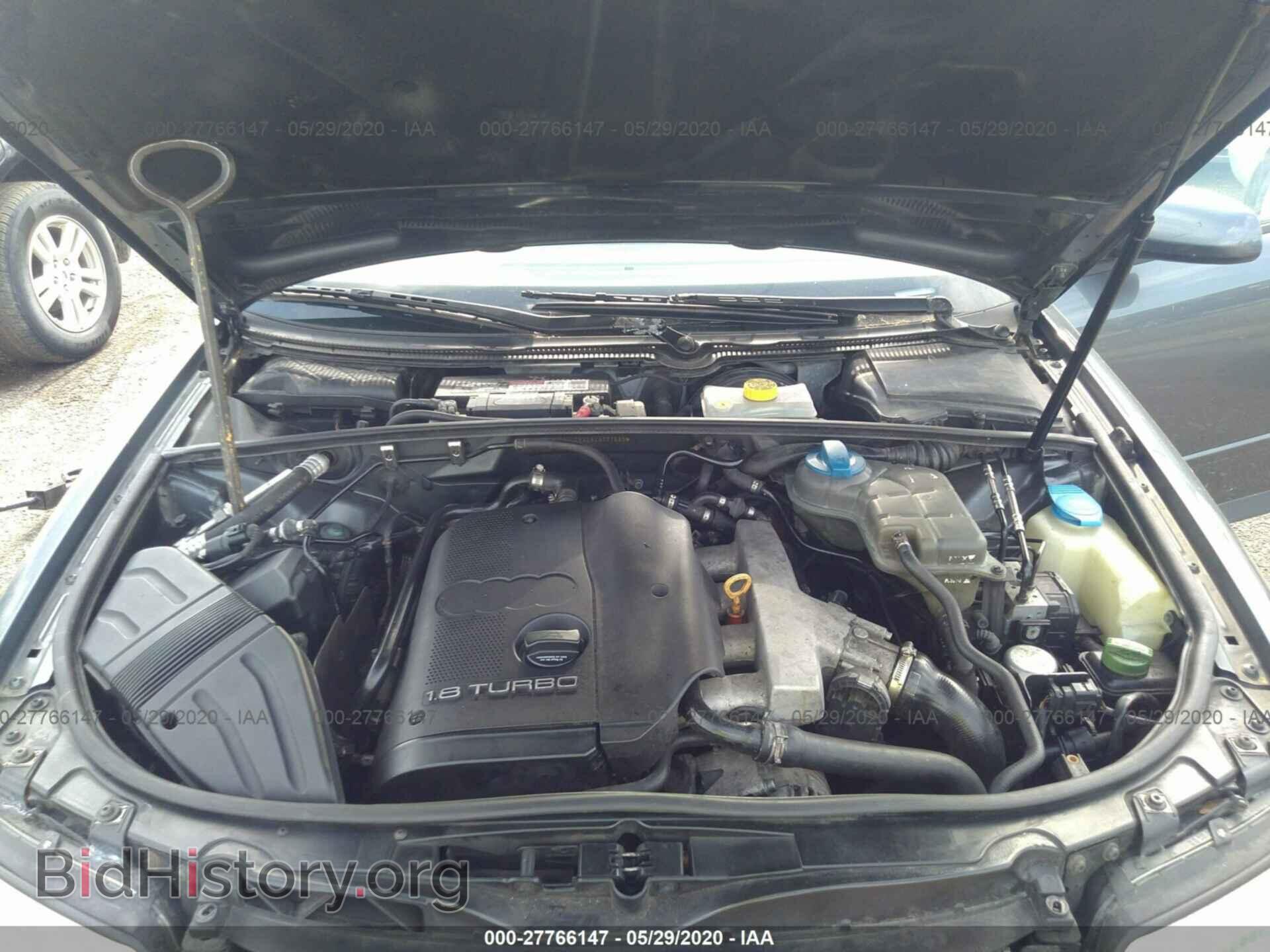 2002 AUDI A4 - VIN: WAULC68E62A177685 - Фото 10