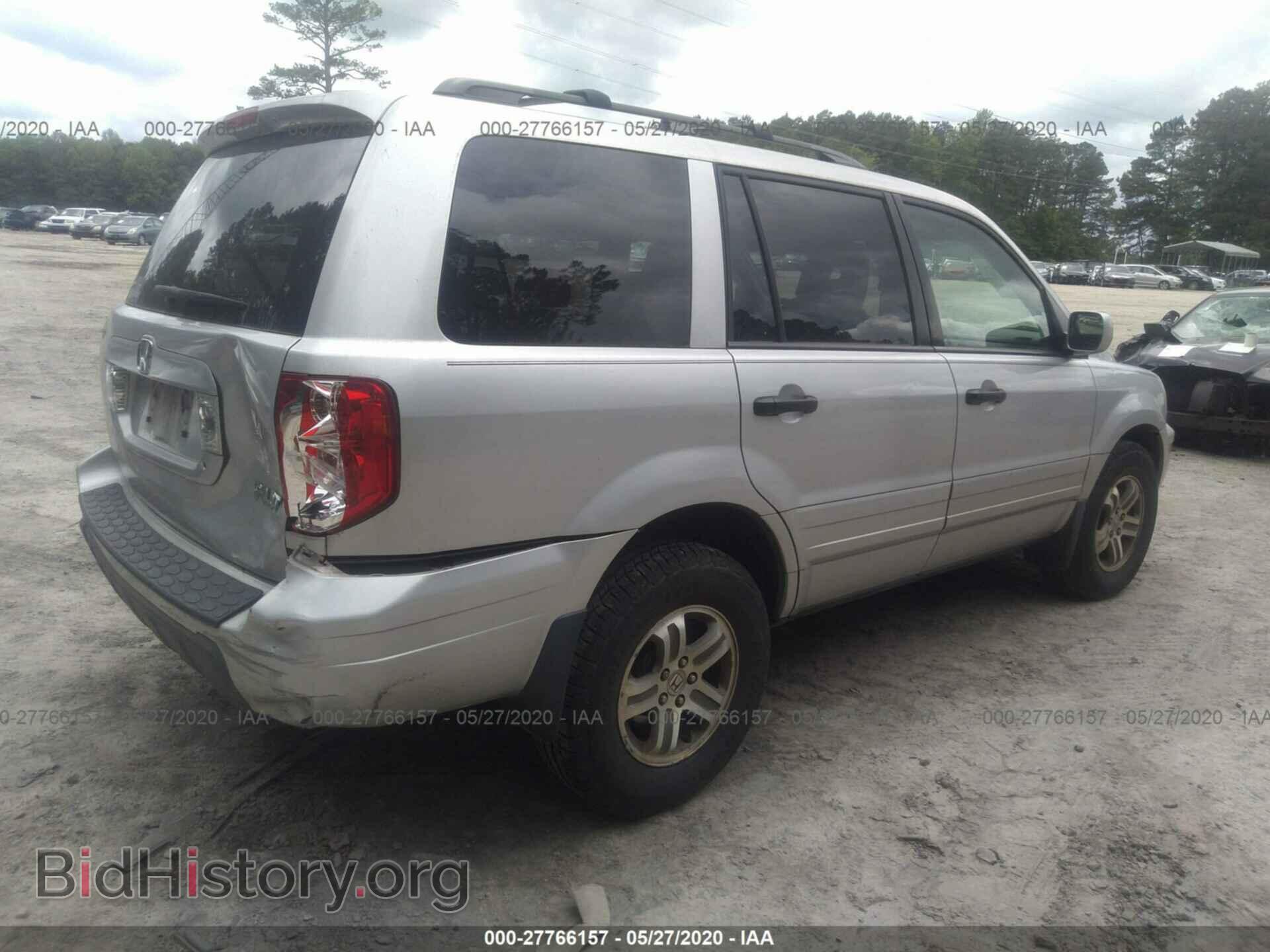 2005 HONDA PILOT - VIN: 5FNYF18495B063699 - Фото 4