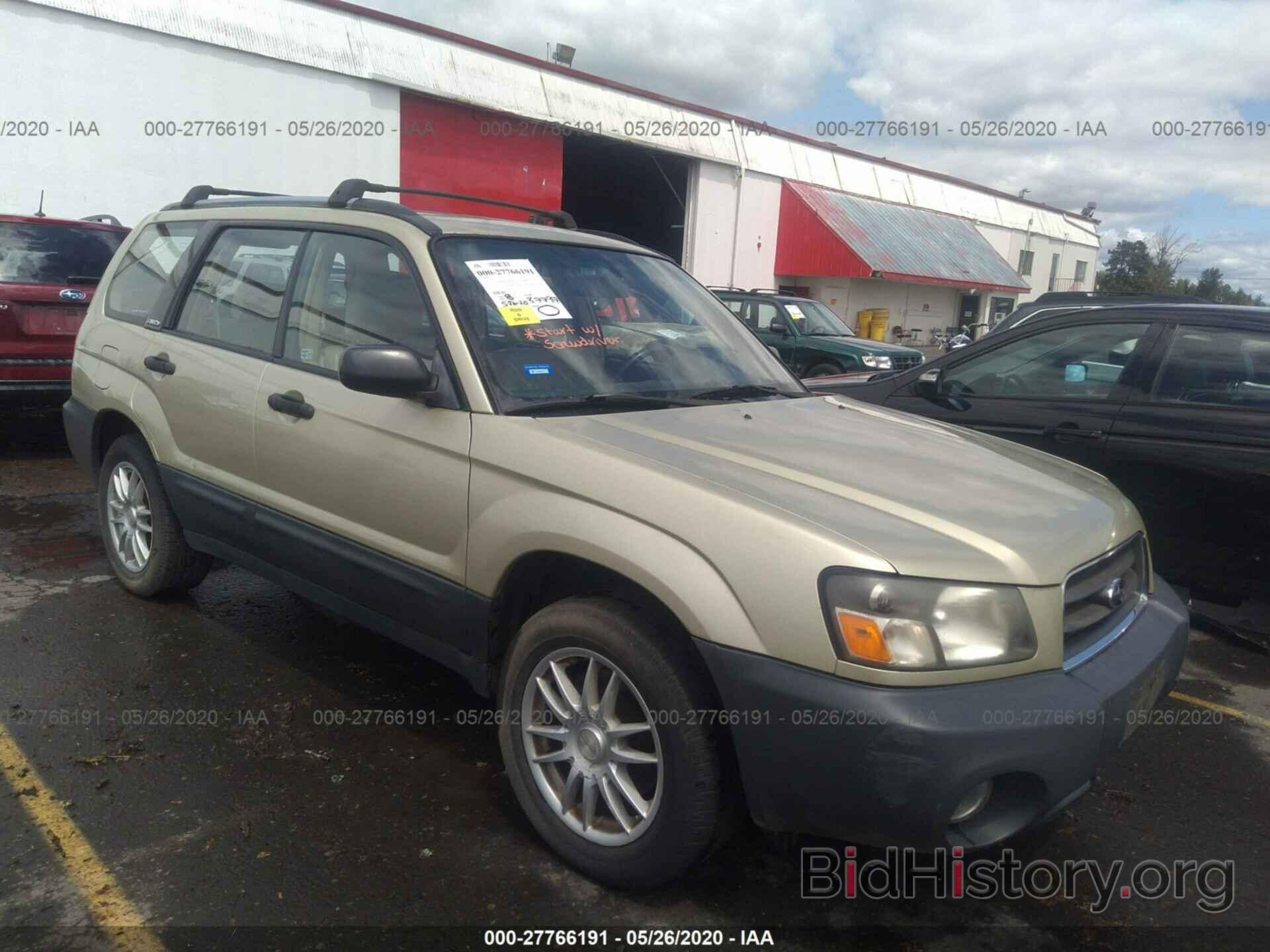 Photo JF1SG63623H760997 - SUBARU FORESTER 2003