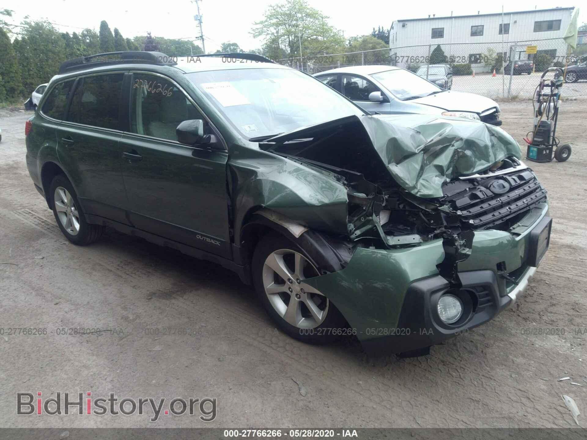 Фотография 4S4BRBLC7E3302791 - SUBARU OUTBACK 2014