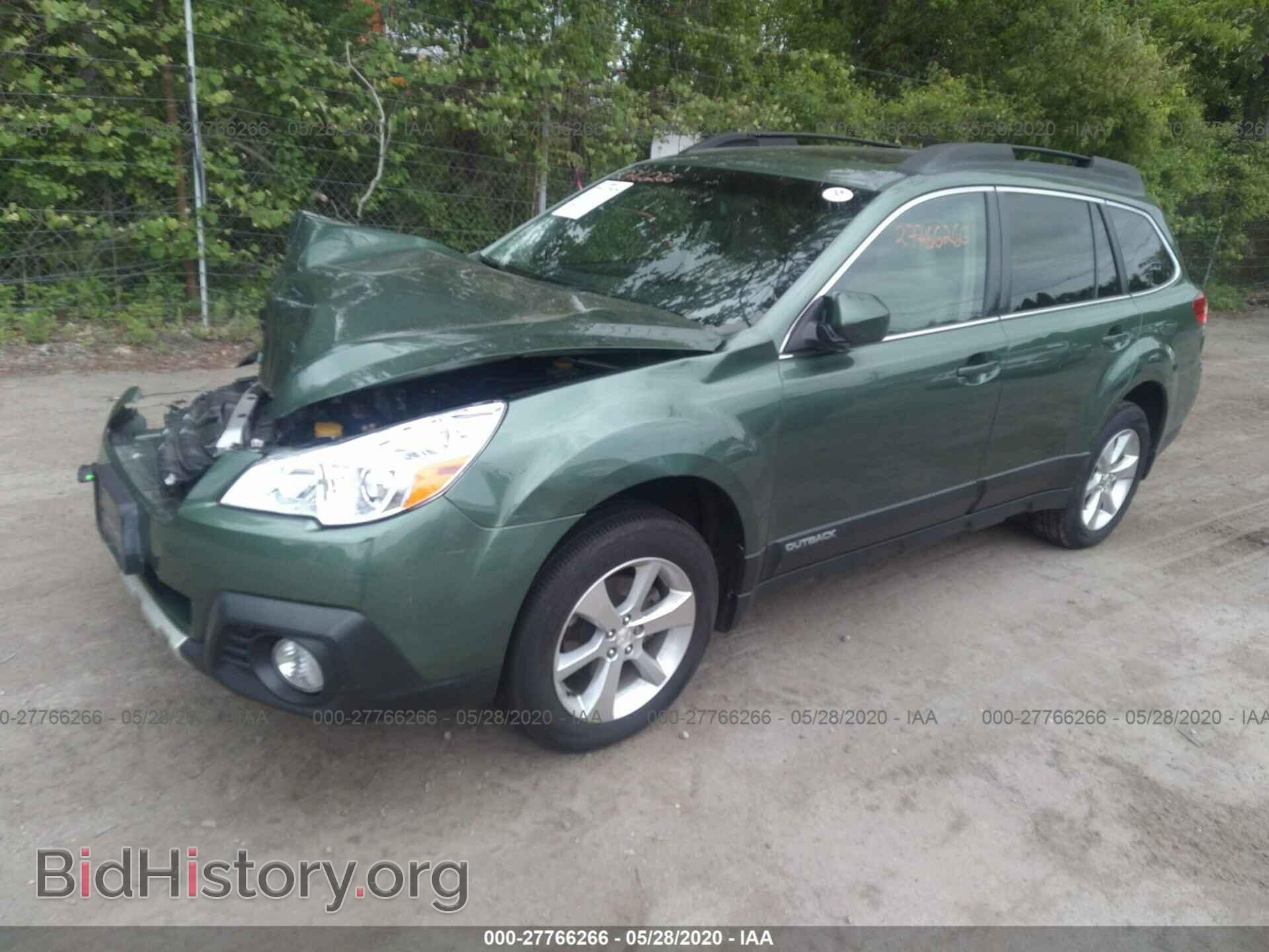 2014 SUBARU OUTBACK - VIN: 4S4BRBLC7E3302791 - Фото 2