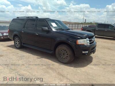 2015 Ford EXPEDITION EL EL XLT/EL KING RANCH, black — VIN 1FMJK1HT4FEF09938, IAAI