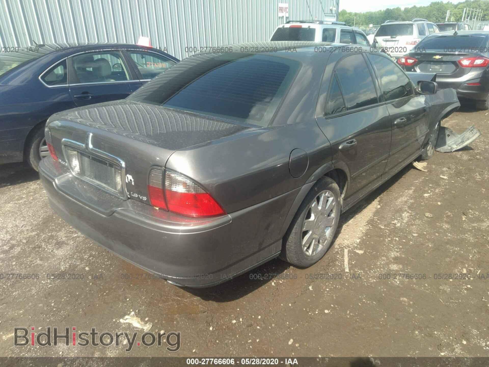 2003 LINCOLN LS - VIN: 1LNHM87A53Y697932 - Фото 4