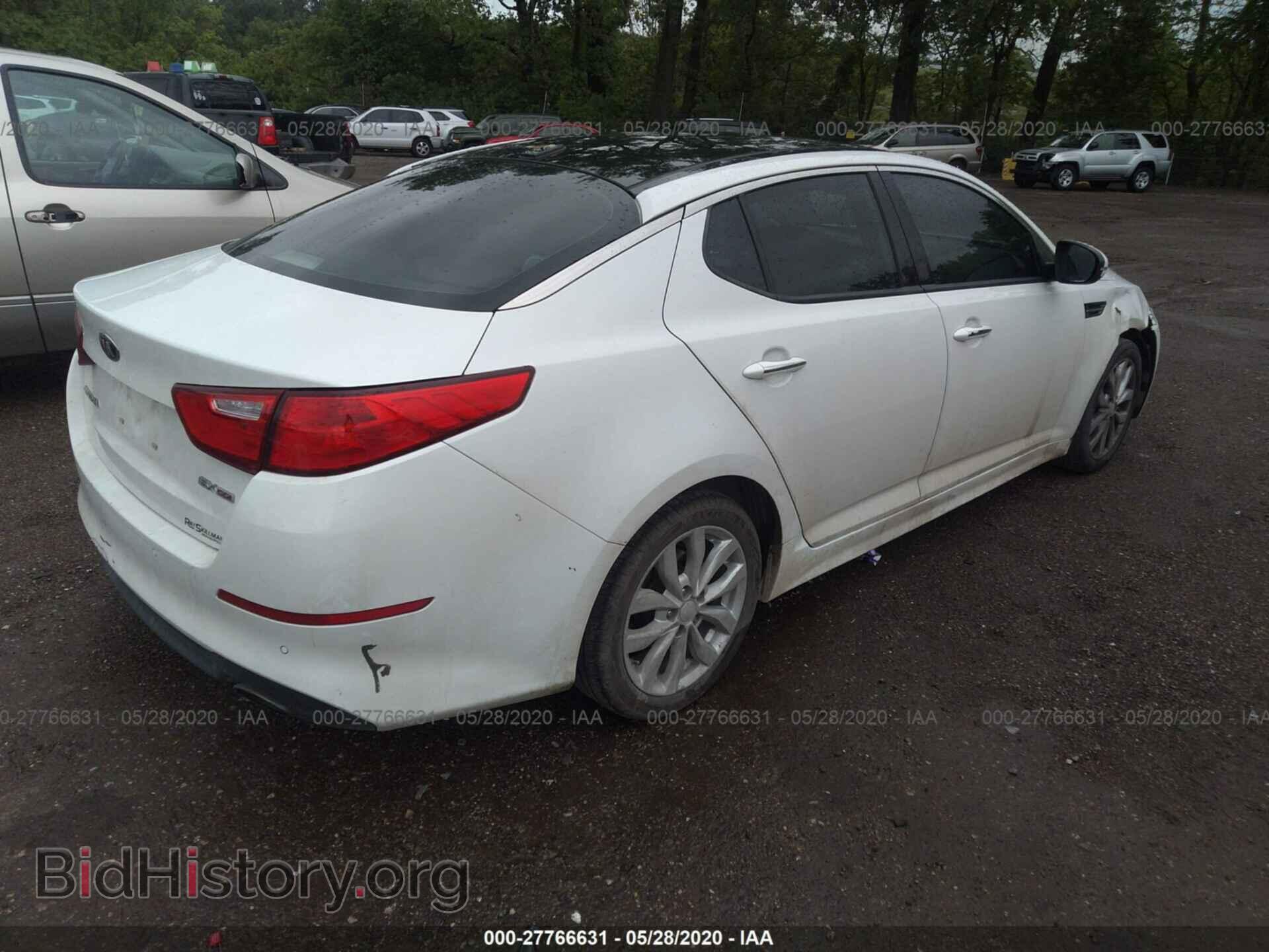 2014 KIA OPTIMA - VIN: 5XXGN4A73EG348139 - Фото 4