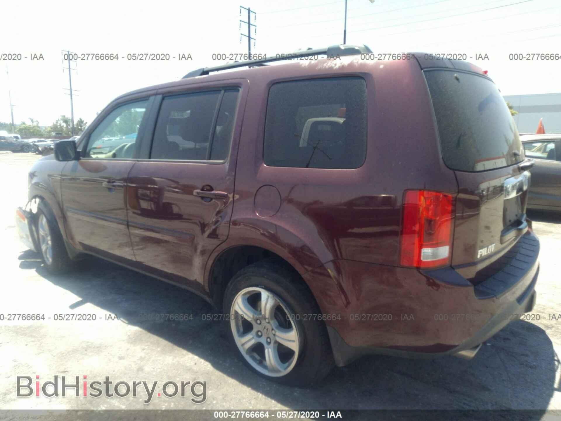 2013 HONDA PILOT - VIN: 5FNYF3H49DB039574 - Фото 3
