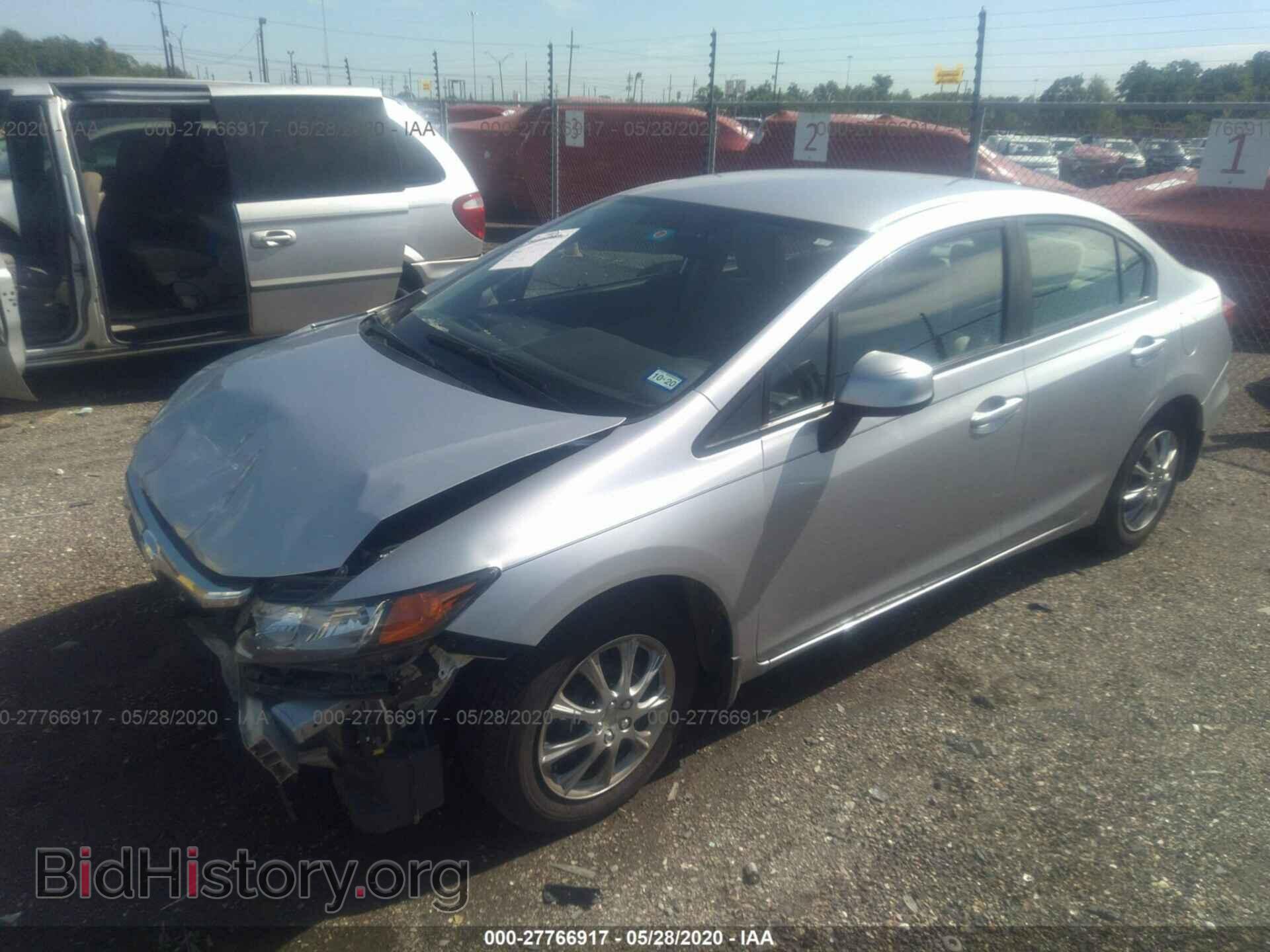 2012 HONDA CIVIC SDN - VIN: 19XFB2F58CE090836 - Фото 2