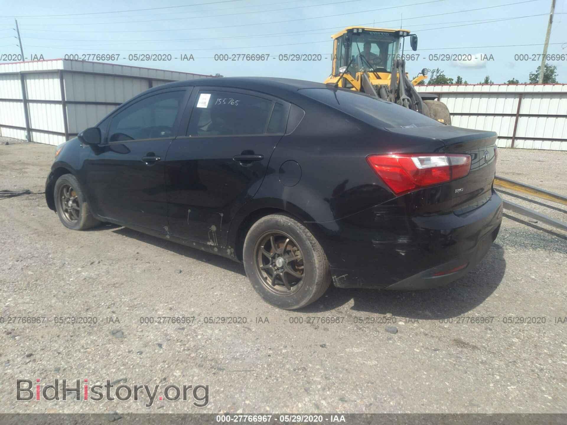 2014 KIA RIO - VIN: KNADM4A37E6413007 - Фото 3