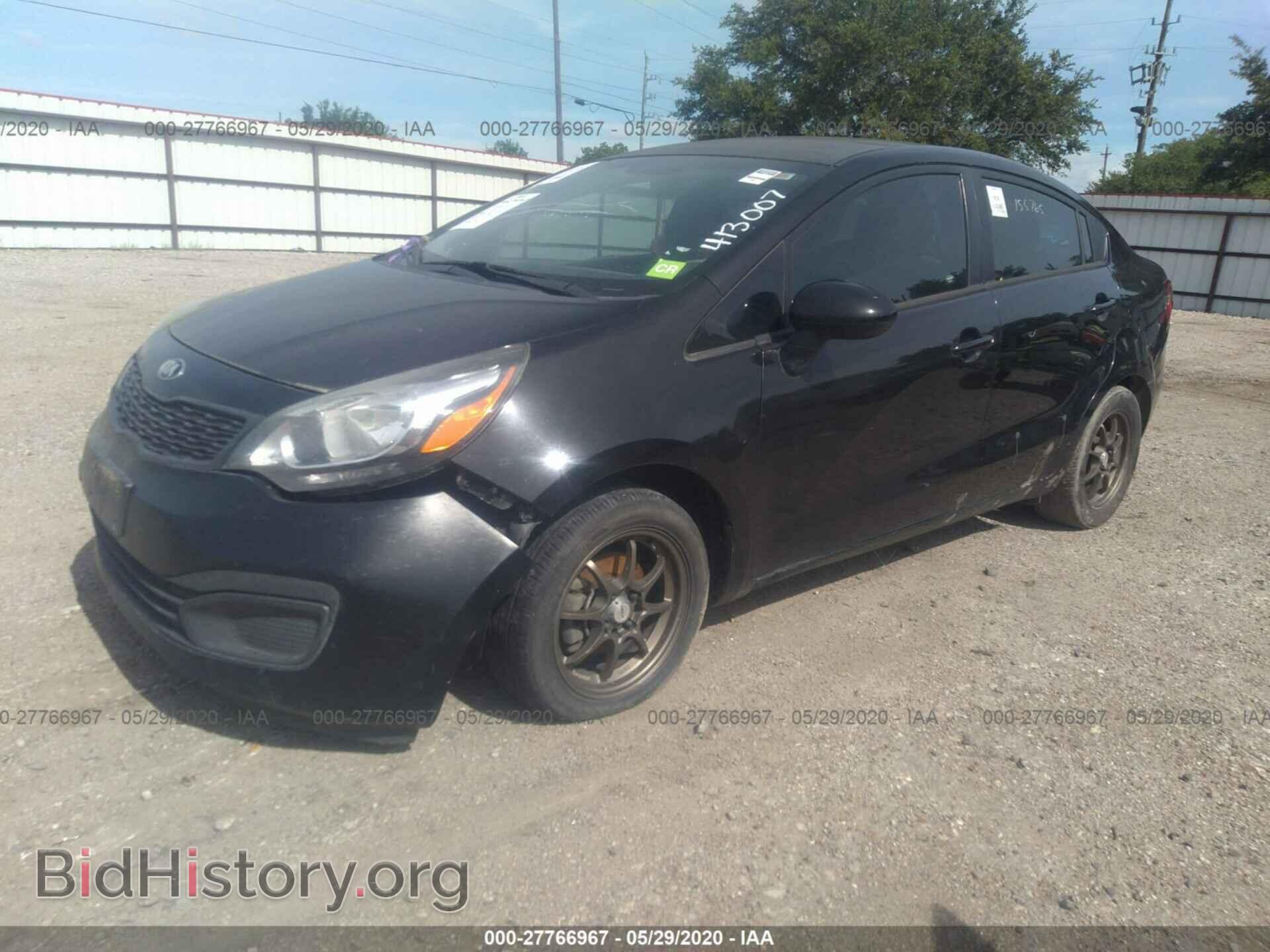 2014 KIA RIO - VIN: KNADM4A37E6413007 - Фото 4