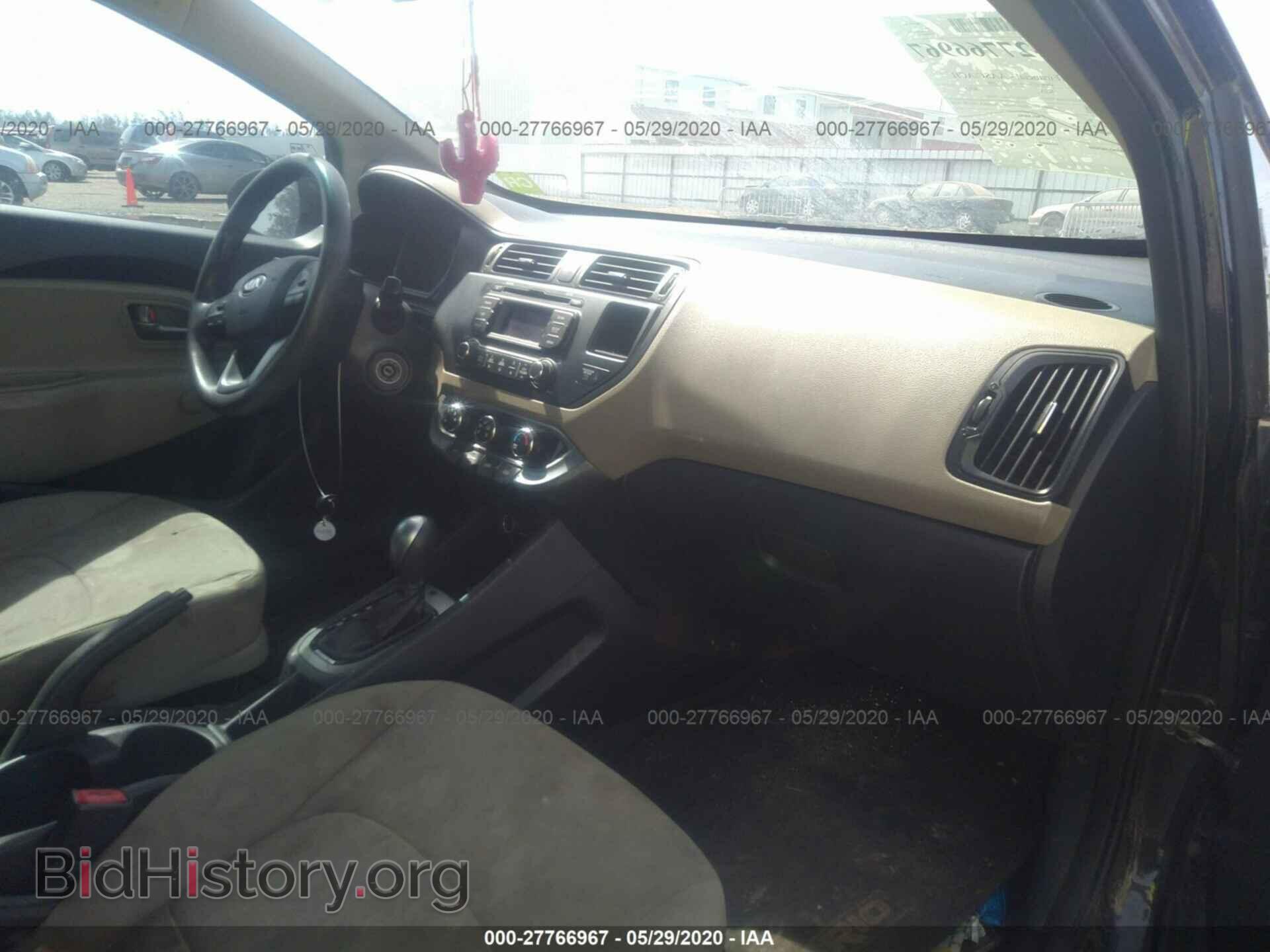 2014 KIA RIO - VIN: KNADM4A37E6413007 - Фото 5