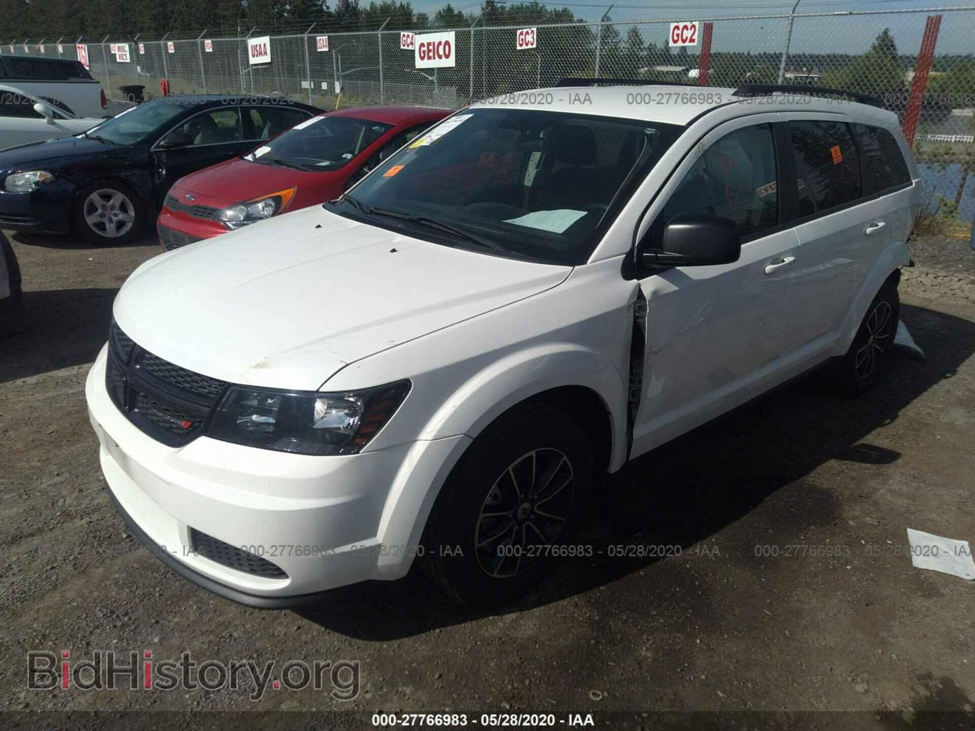 2018 DODGE JOURNEY - VIN: 3C4PDCAB8JT195628 - Фото 2