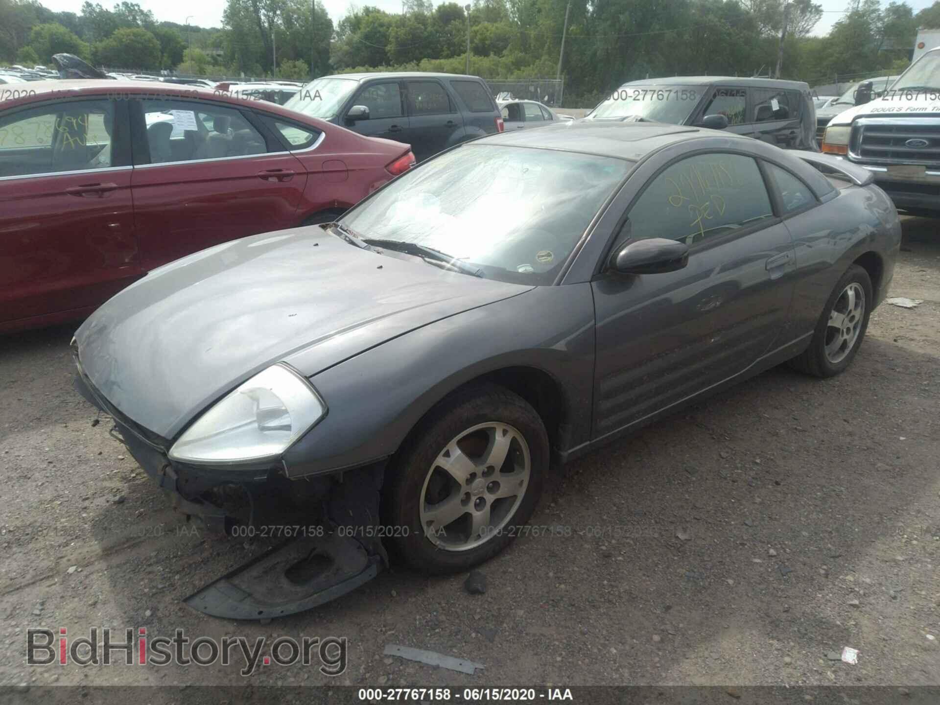 2003 MITSUBISHI ECLIPSE - VIN: 4A3AC44GX3E141995 - Фото 2