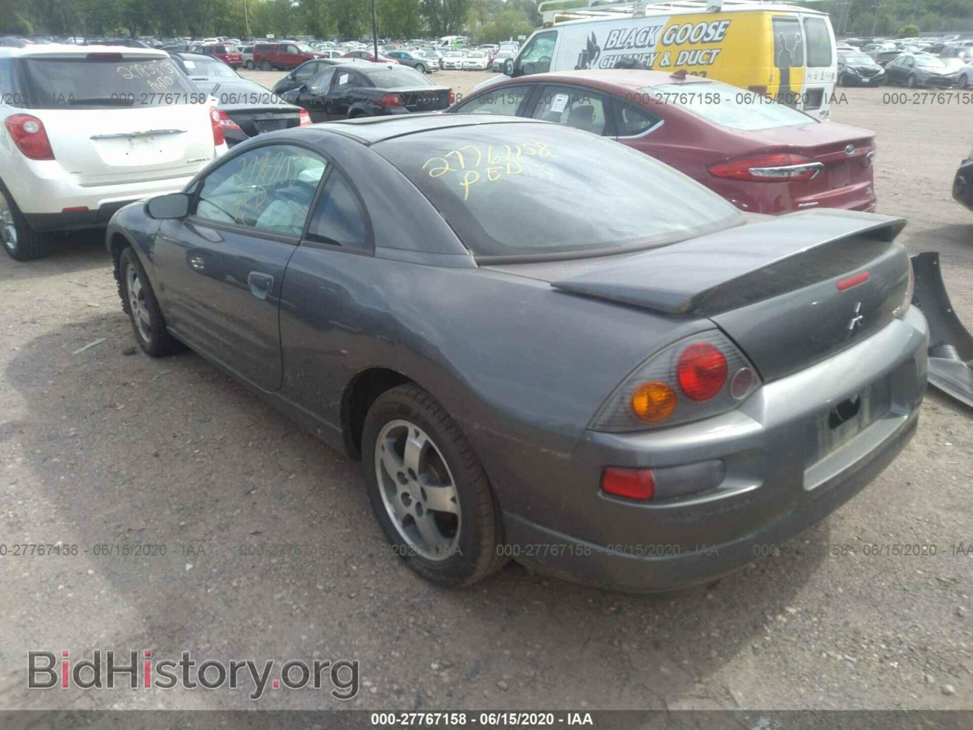 2003 MITSUBISHI ECLIPSE - VIN: 4A3AC44GX3E141995 - Фото 3