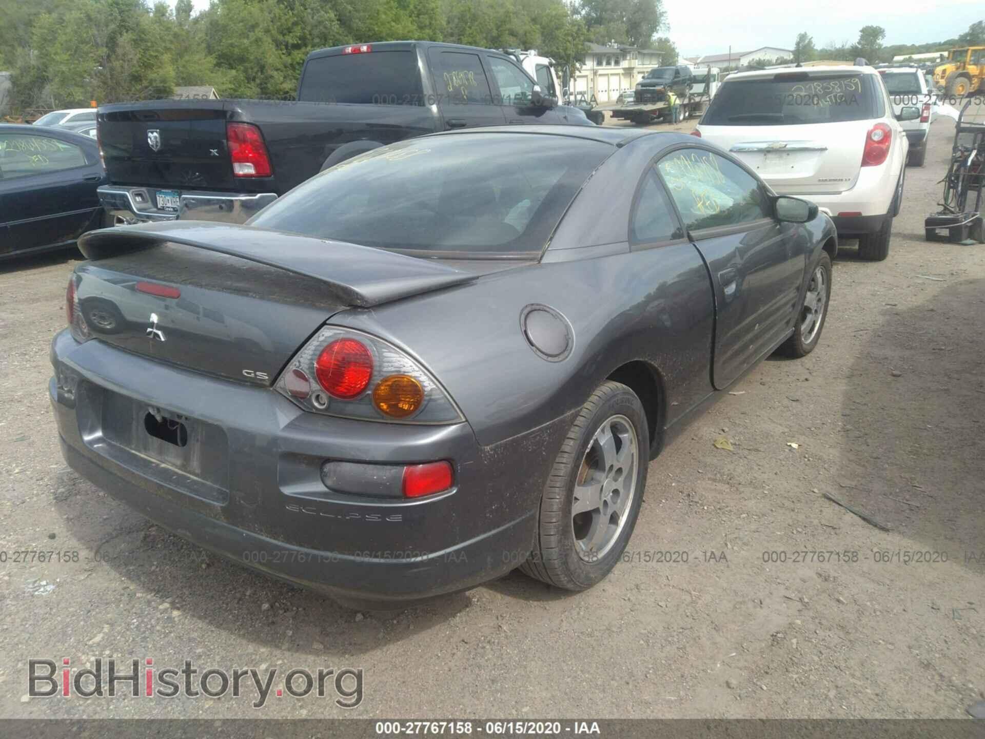 2003 MITSUBISHI ECLIPSE - VIN: 4A3AC44GX3E141995 - Фото 4