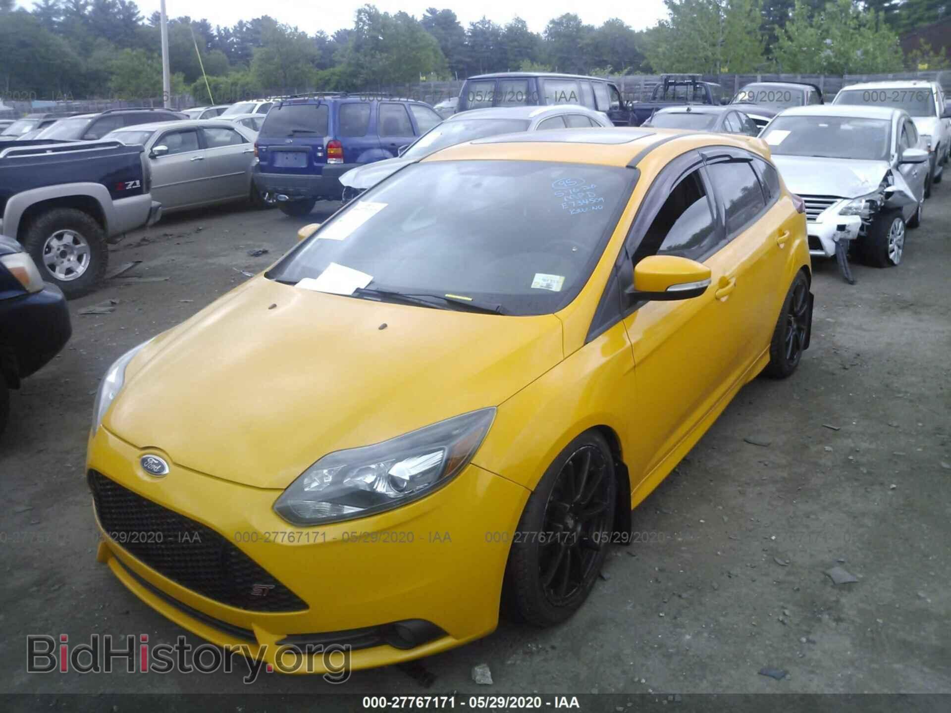 2014 FORD FOCUS - VIN: 1FADP3L93EL151855 - Фото 2