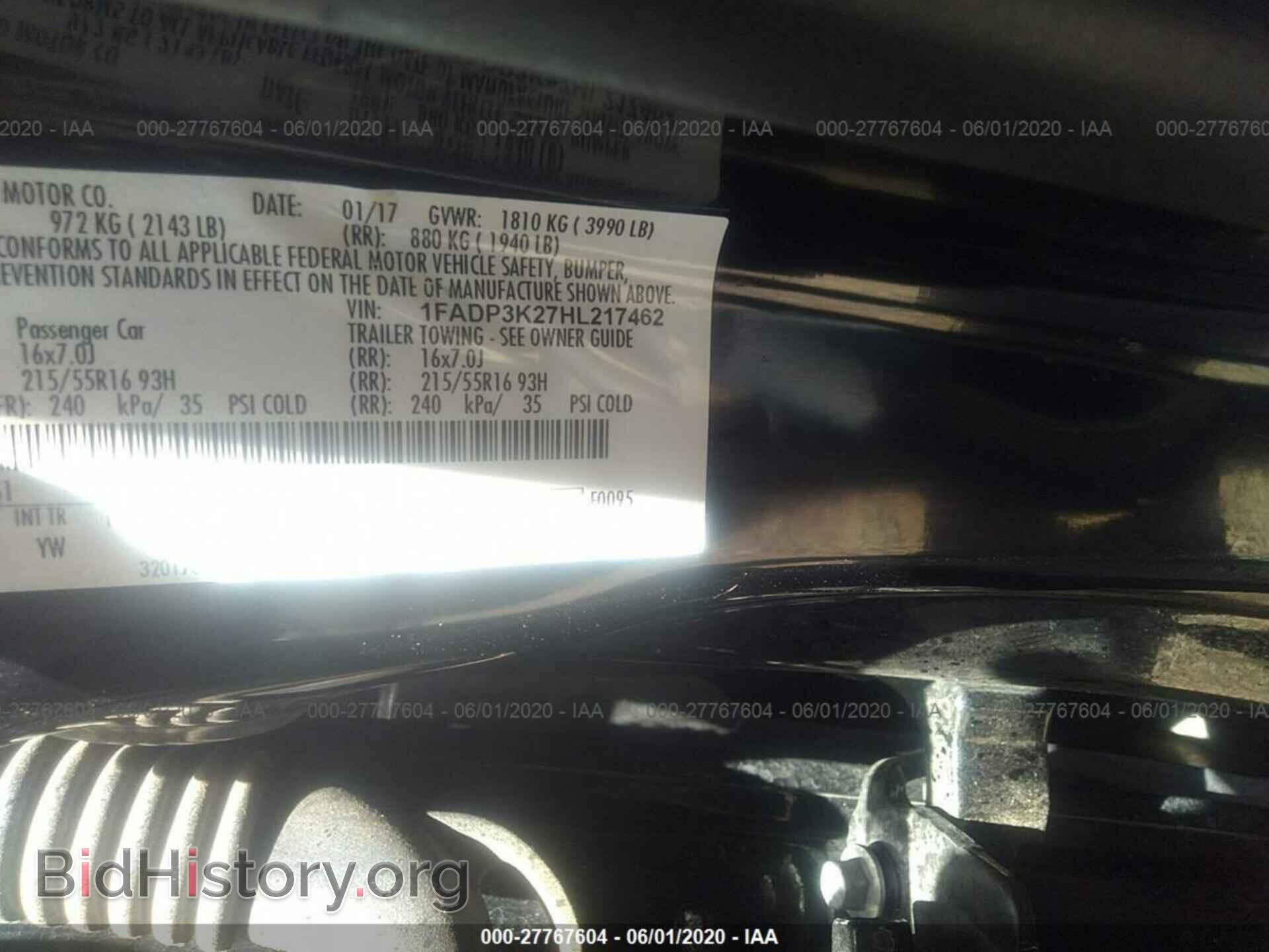 2017 FORD FOCUS - VIN: 1FADP3K27HL217462 - Photo 9