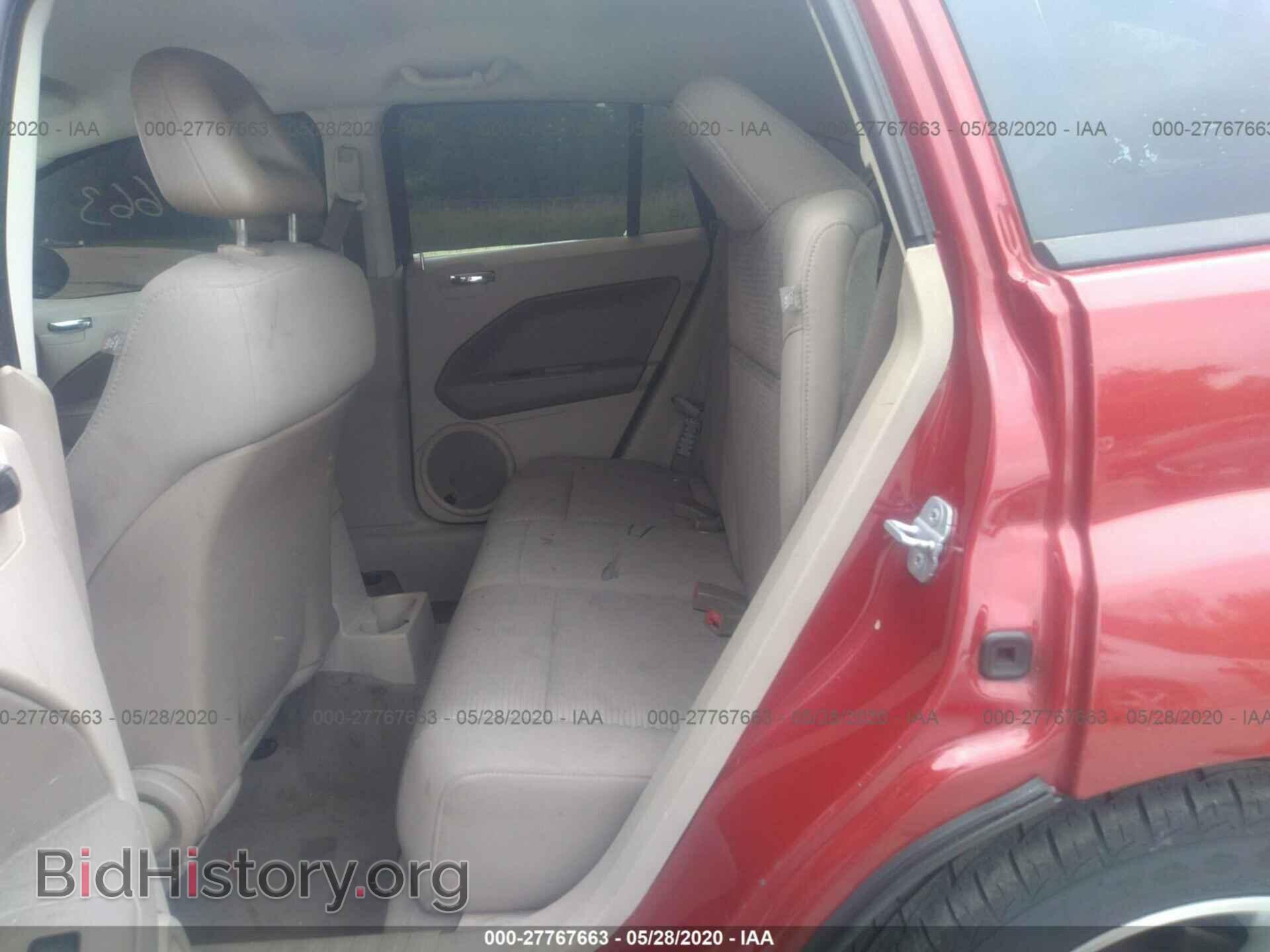 2007 DODGE CALIBER - VIN: 1B3HB78K77D244101 - Фото 8