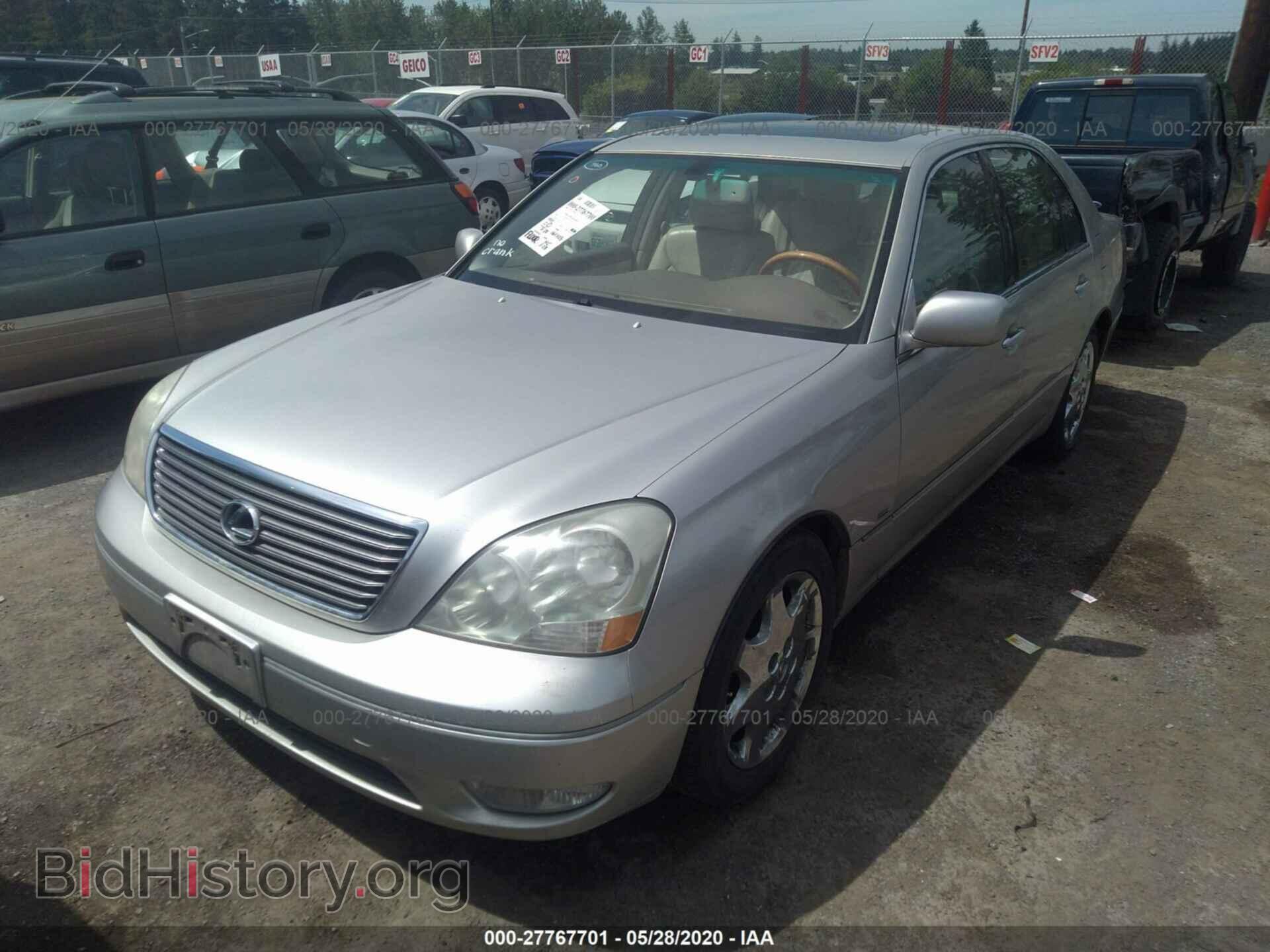 2001 LEXUS LS - VIN: JTHBN30F310042095 - Фото 2
