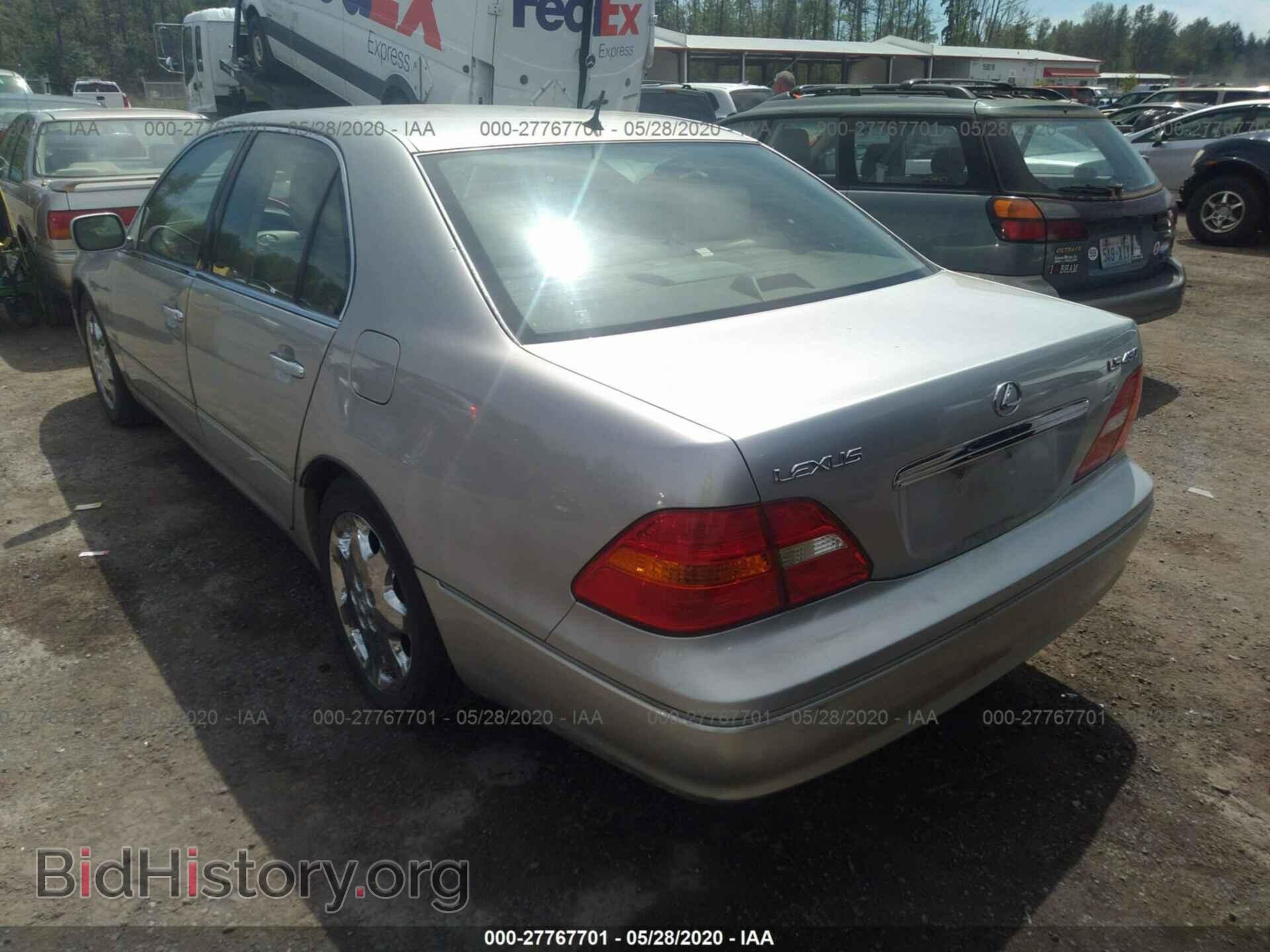 2001 LEXUS LS - VIN: JTHBN30F310042095 - Фото 3