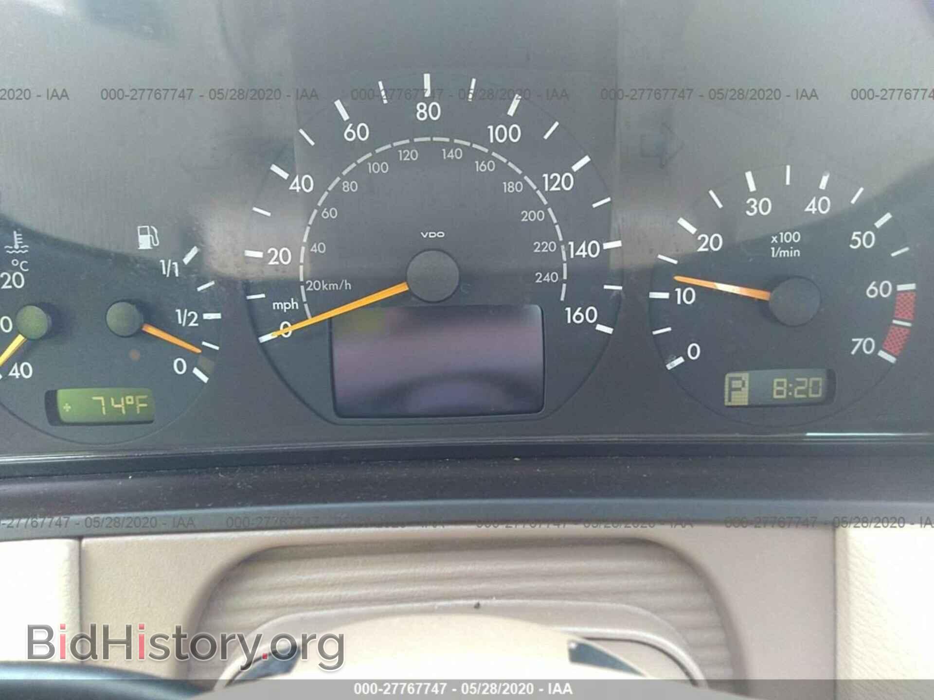 2001 MERCEDES-BENZ E - VIN: WDBJF65J91B252289 - Фото 7