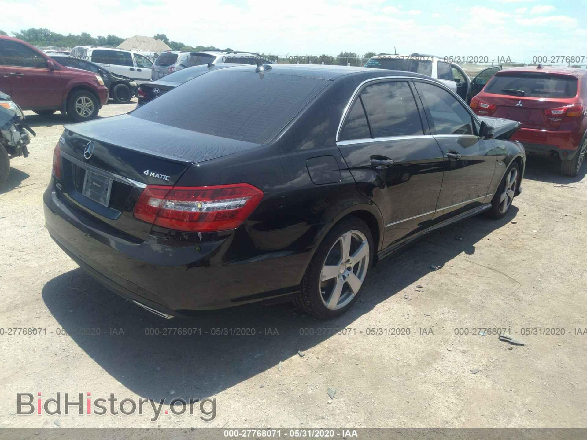 2012 MERCEDES-BENZ E-CLASS - VIN: WDDHF8JB7CA547626 - Фото 4