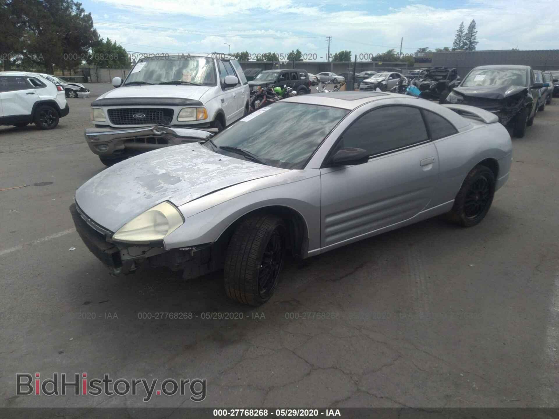 2003 MITSUBISHI ECLIPSE - VIN: 4A3AC44G43E017673 - Фото 2