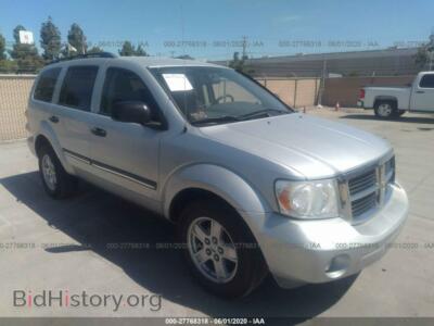 2007 Dodge DURANGO SLT, silver — VIN 1D8HB48N67F534875, IAAI