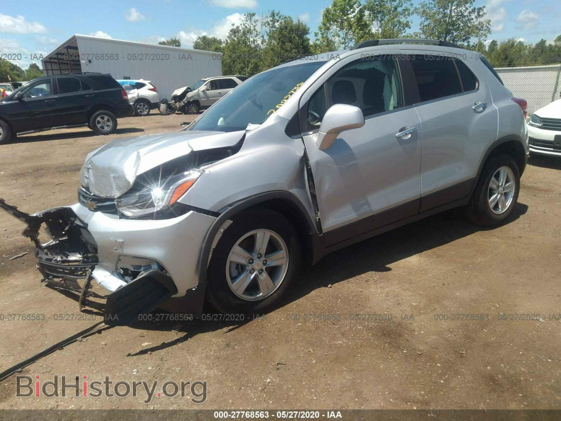 2019 CHEVROLET TRAX - VIN: 3GNCJLSB6KL120036 - Фото 2