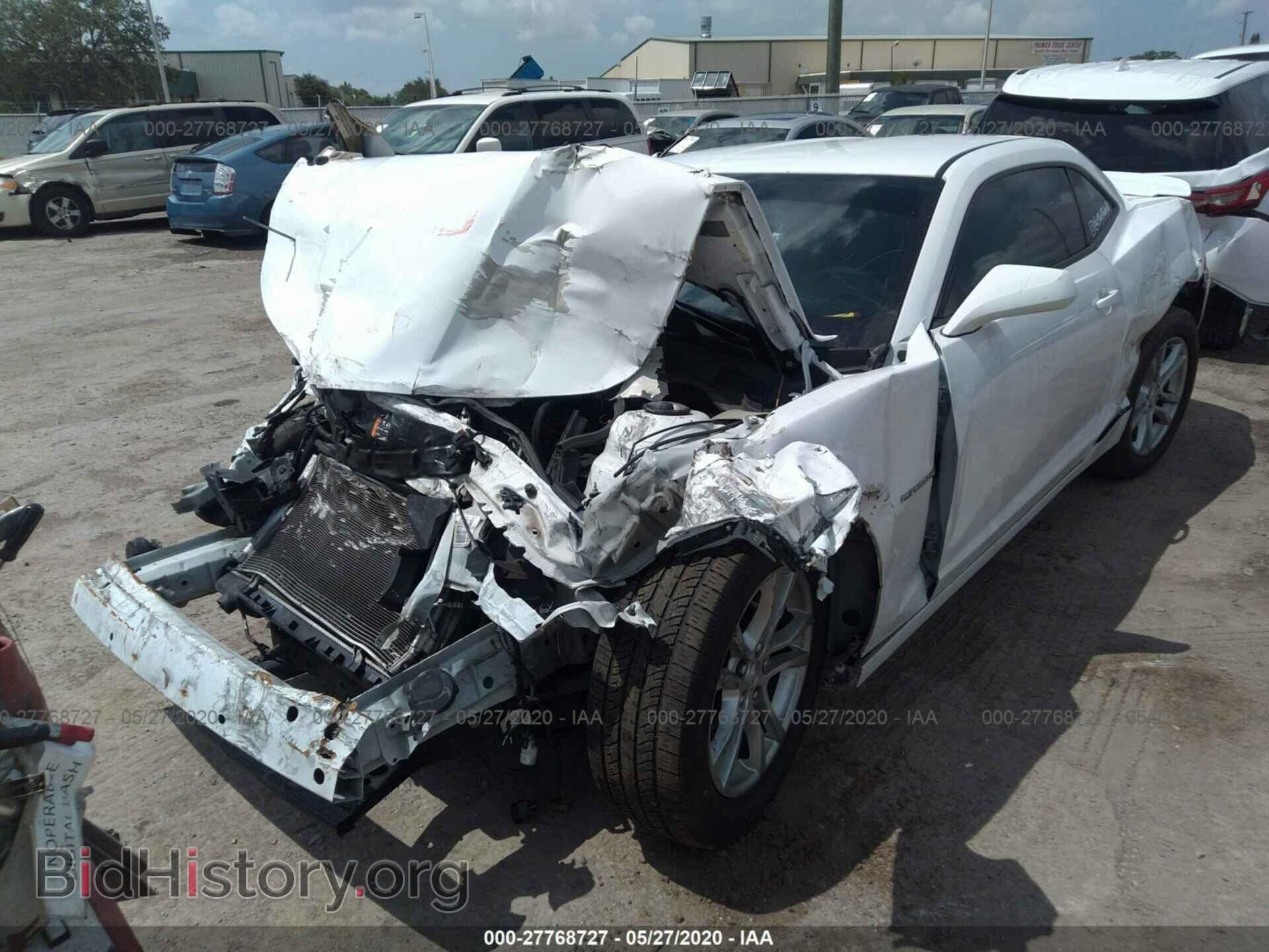 2014 CHEVROLET CAMARO - VIN: 2G1FA1E39E9233946 - Фото 2