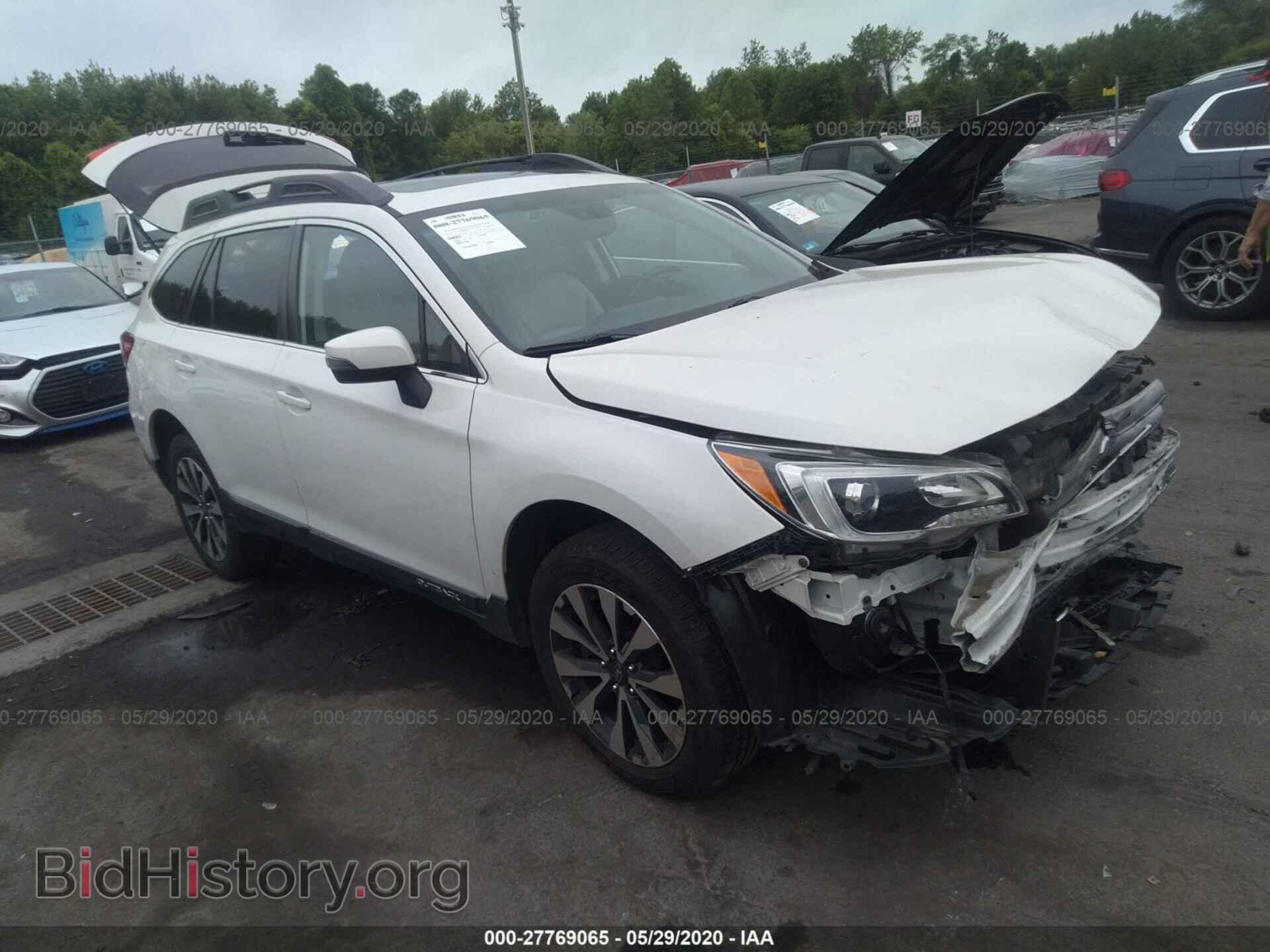 Фотография 4S4BSANC0G3266683 - SUBARU OUTBACK 2016