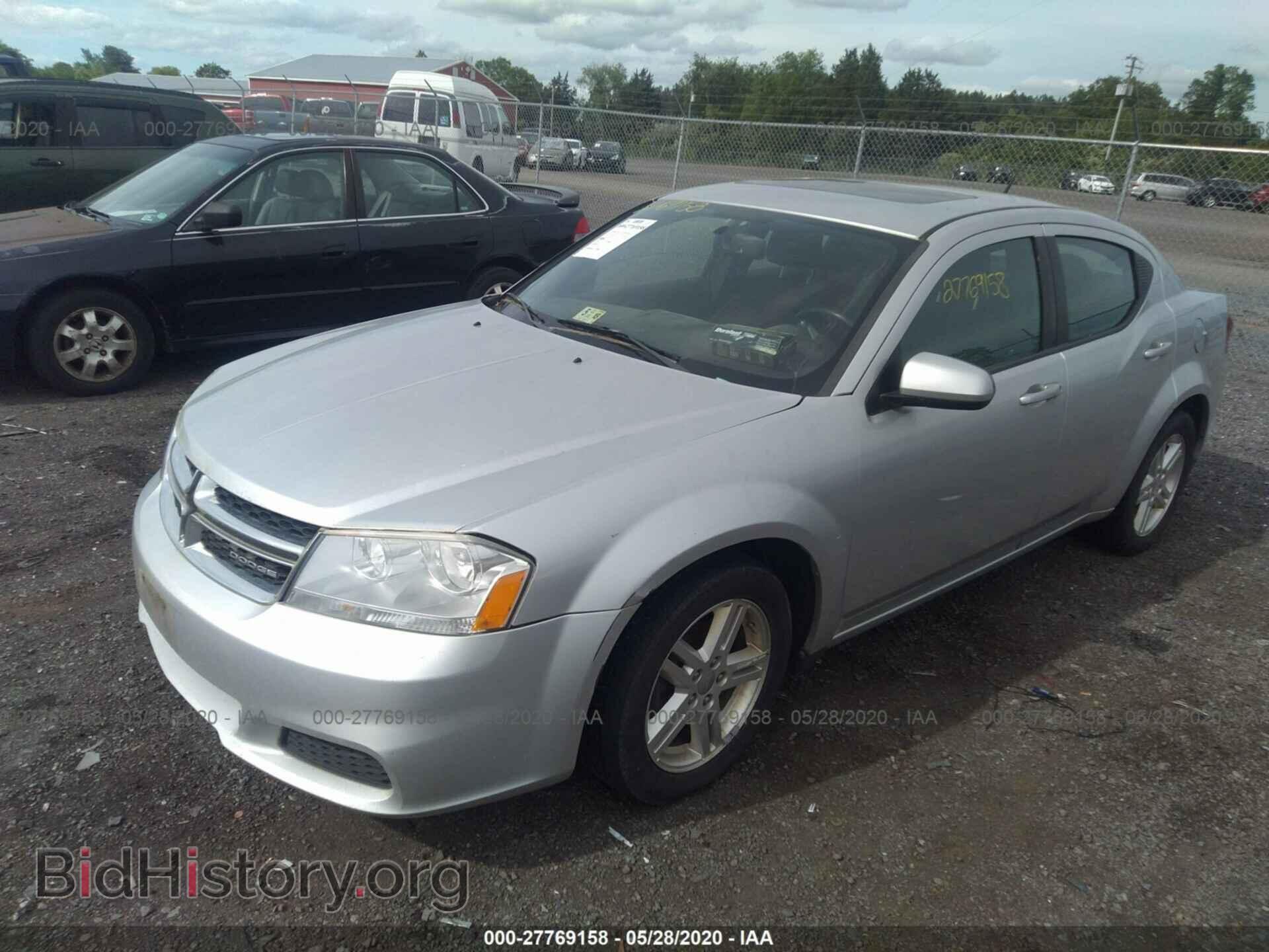 2011 DODGE AVENGER - VIN: 1B3BD1FBXBN542239 - Фото 2