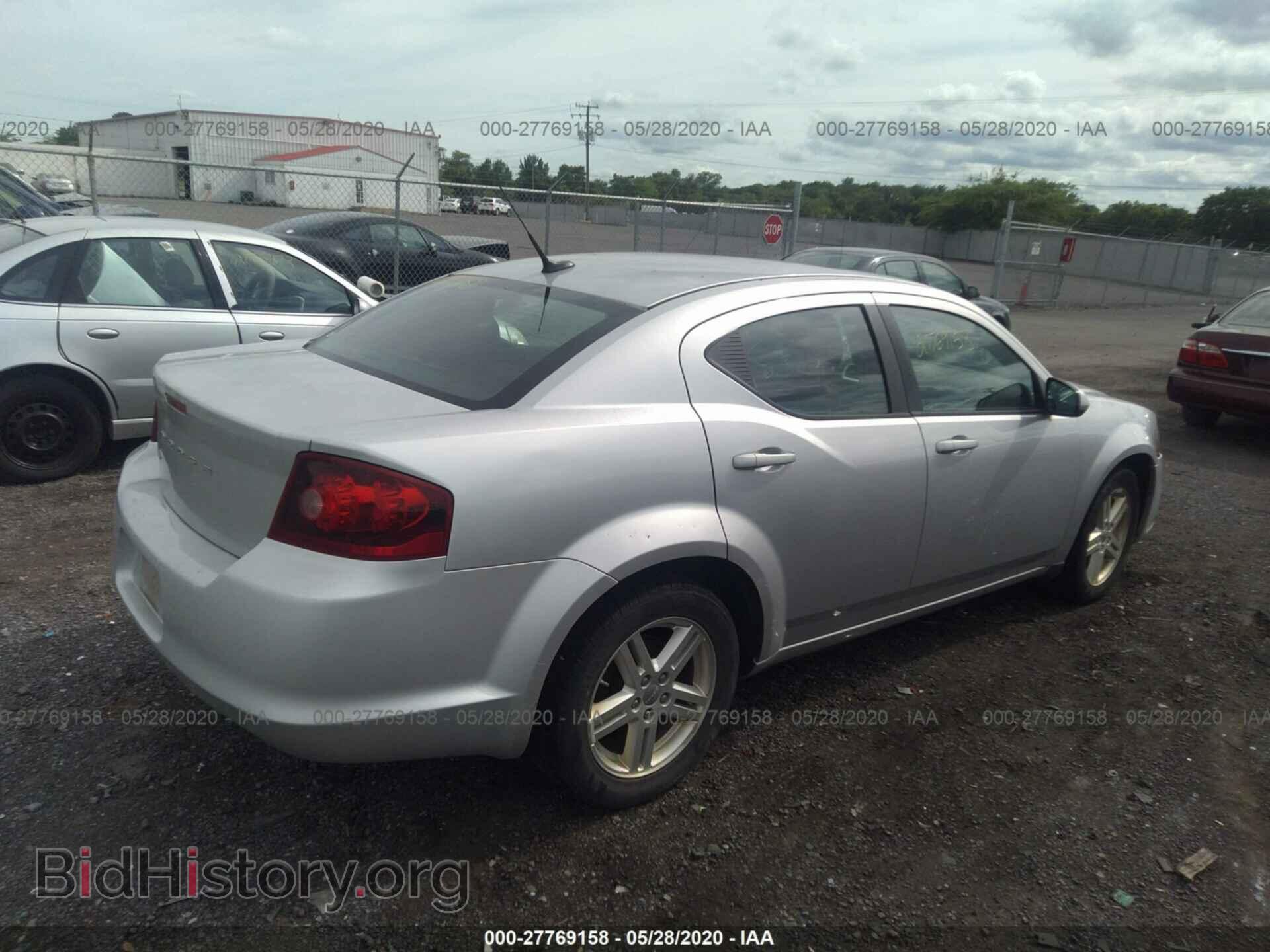 2011 DODGE AVENGER - VIN: 1B3BD1FBXBN542239 - Фото 4