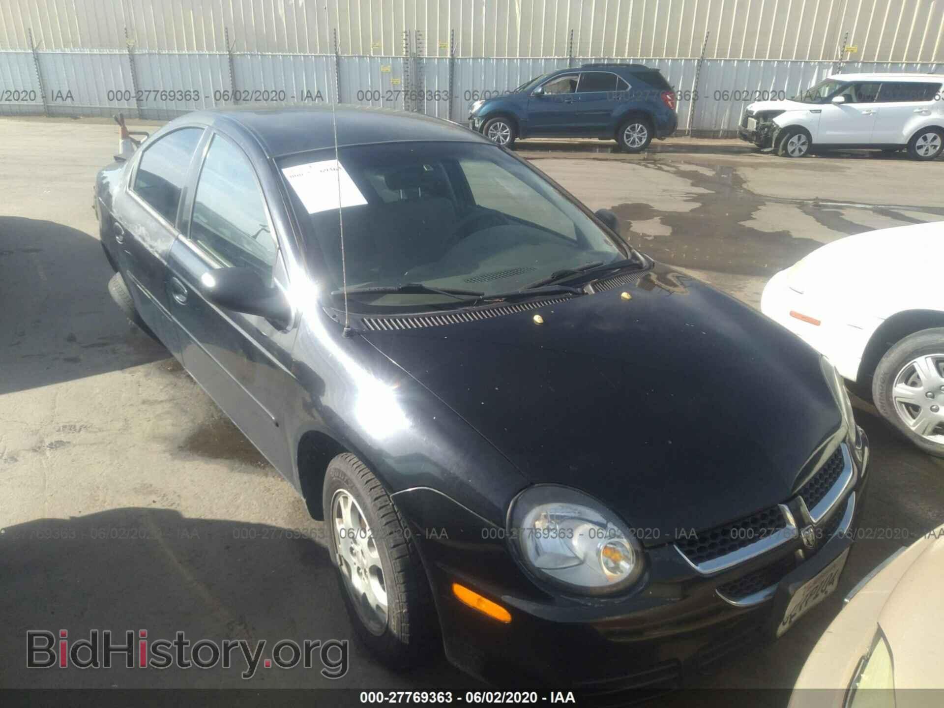 Фотография 1B3ES56C65D114357 - DODGE NEON 2005