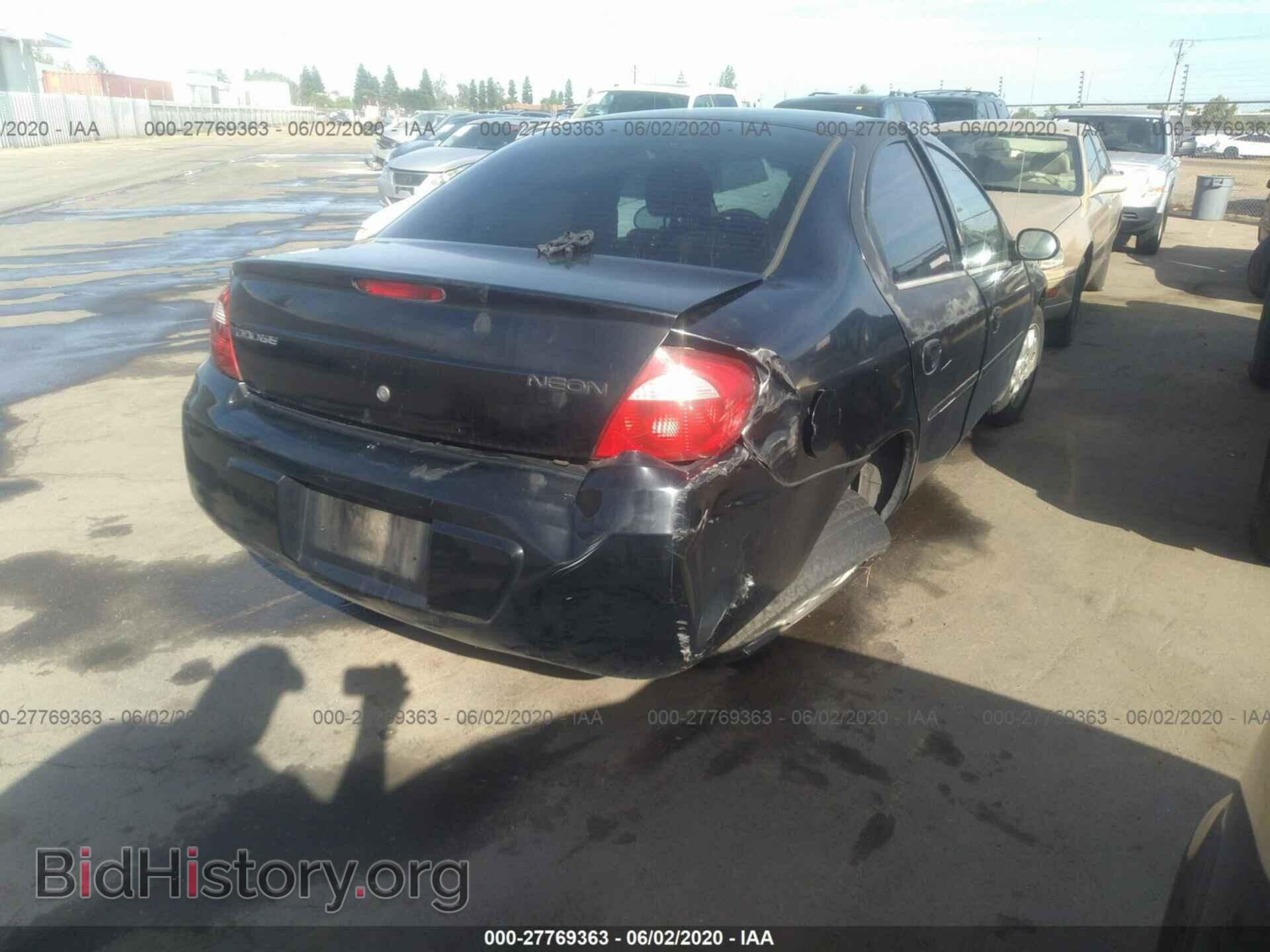 2005 DODGE NEON - VIN: 1B3ES56C65D114357 - Фото 4